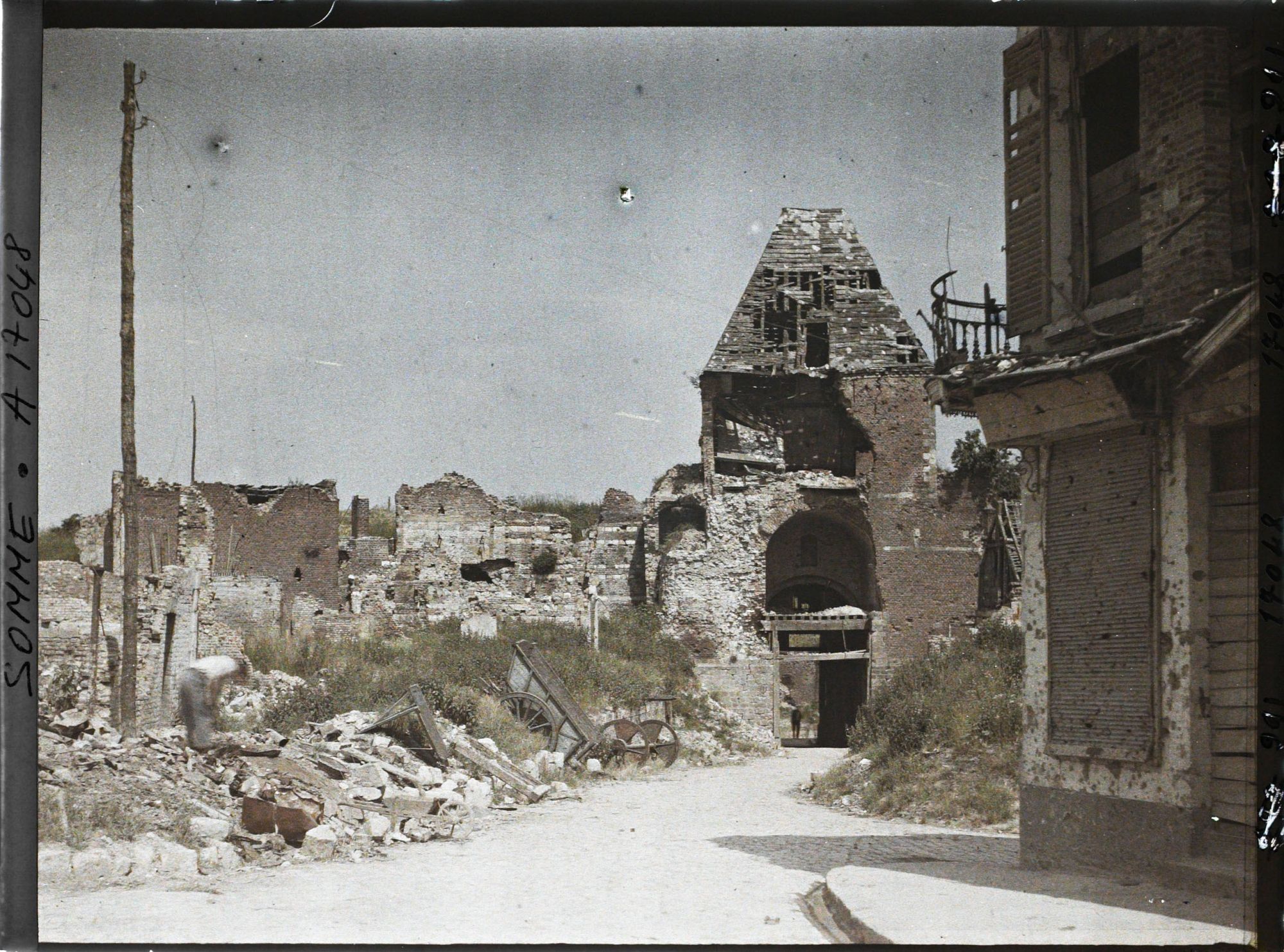 Image représentant France, Péronne, La Porte de la Vierge dite porte Bretagne