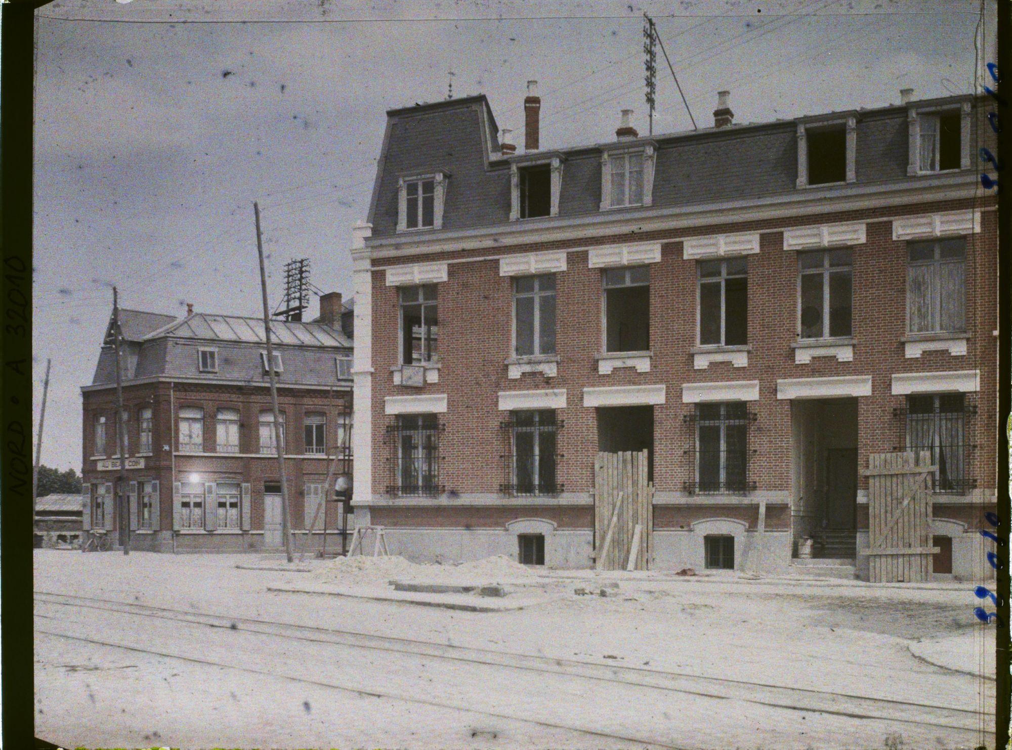 Image représentant France, Armentières, Filature en reconstruction