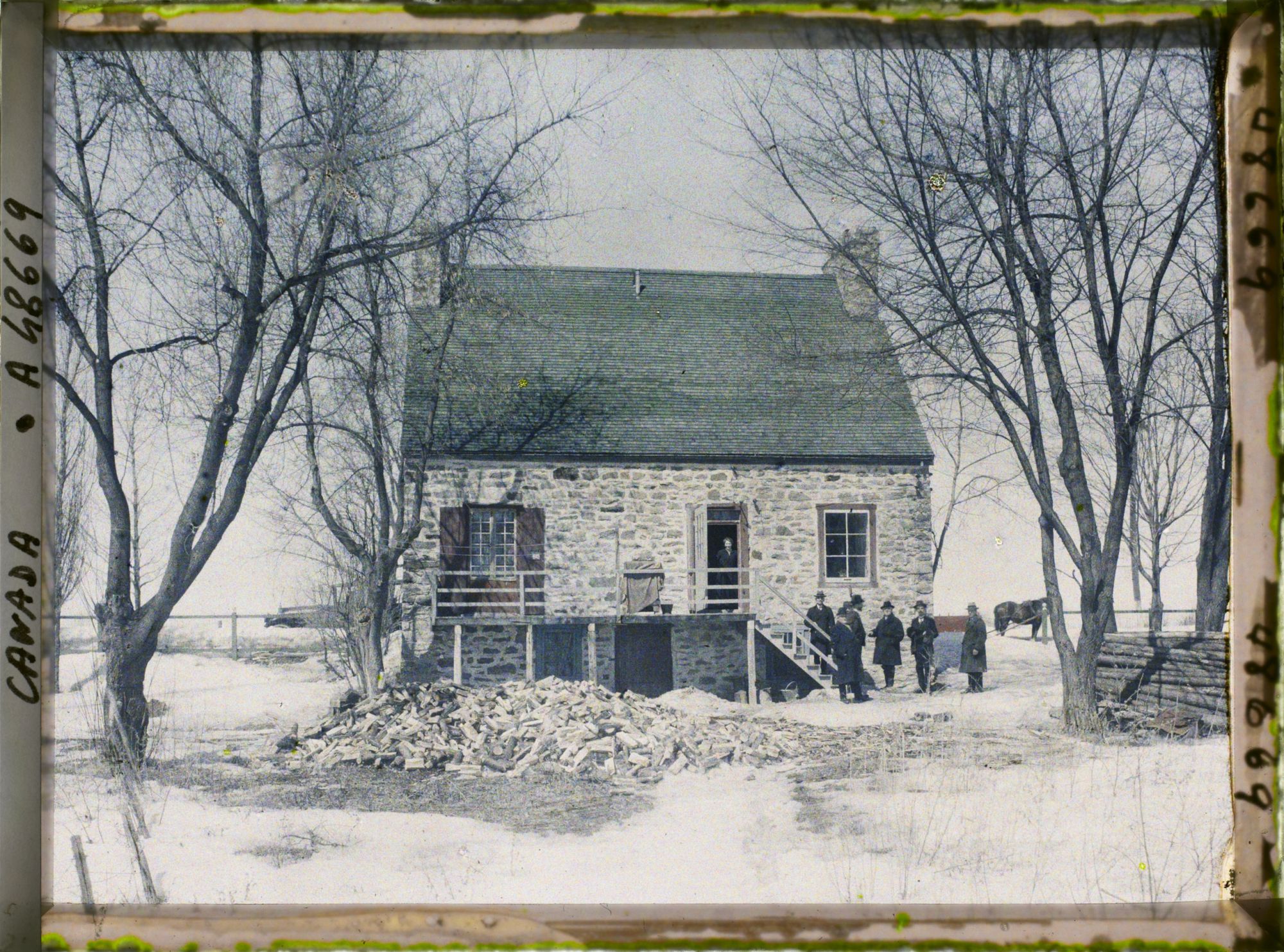 Image représentant Canada, Laval Des Rapides, Maison Canadienne bâtie vers 1720