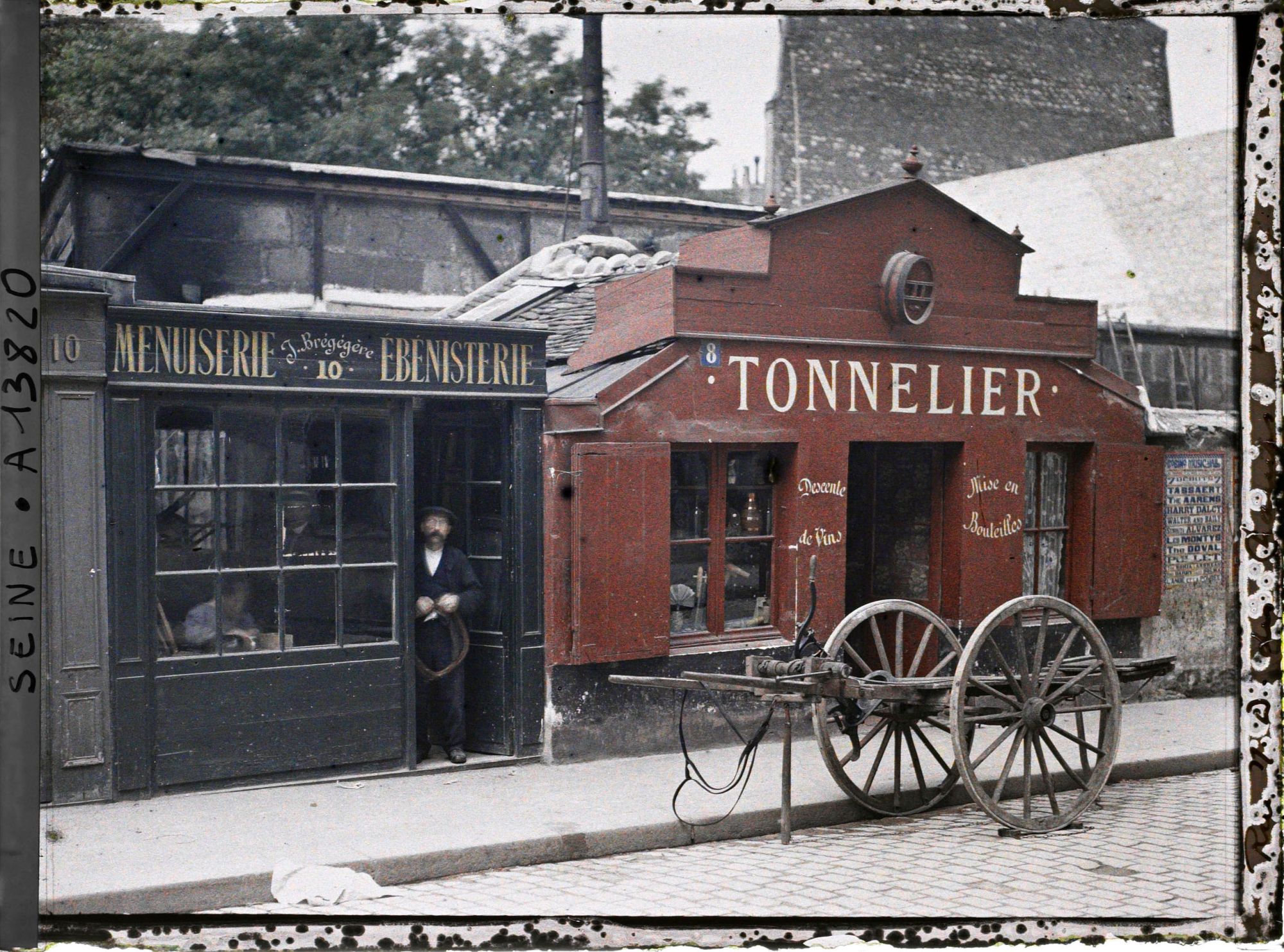 Image représentant Les numéros 8 et 10 de la rue du Montparnasse