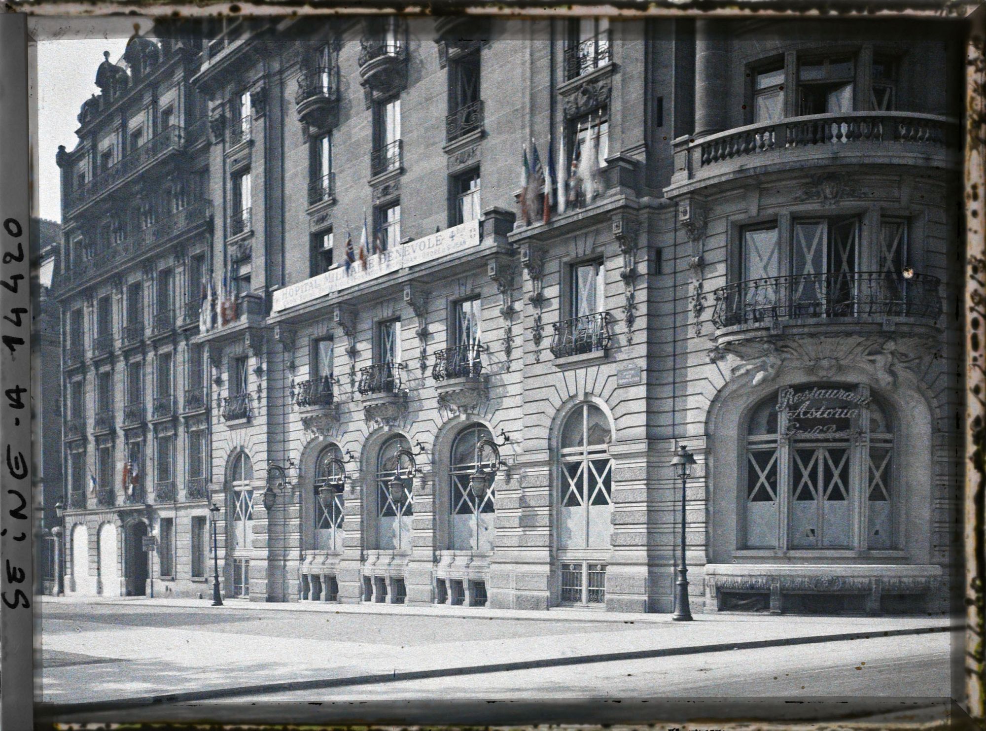 Image représentant Hôpital militaire à l'hôtel Astoria 131-133 avenue des Champs-Elysées
