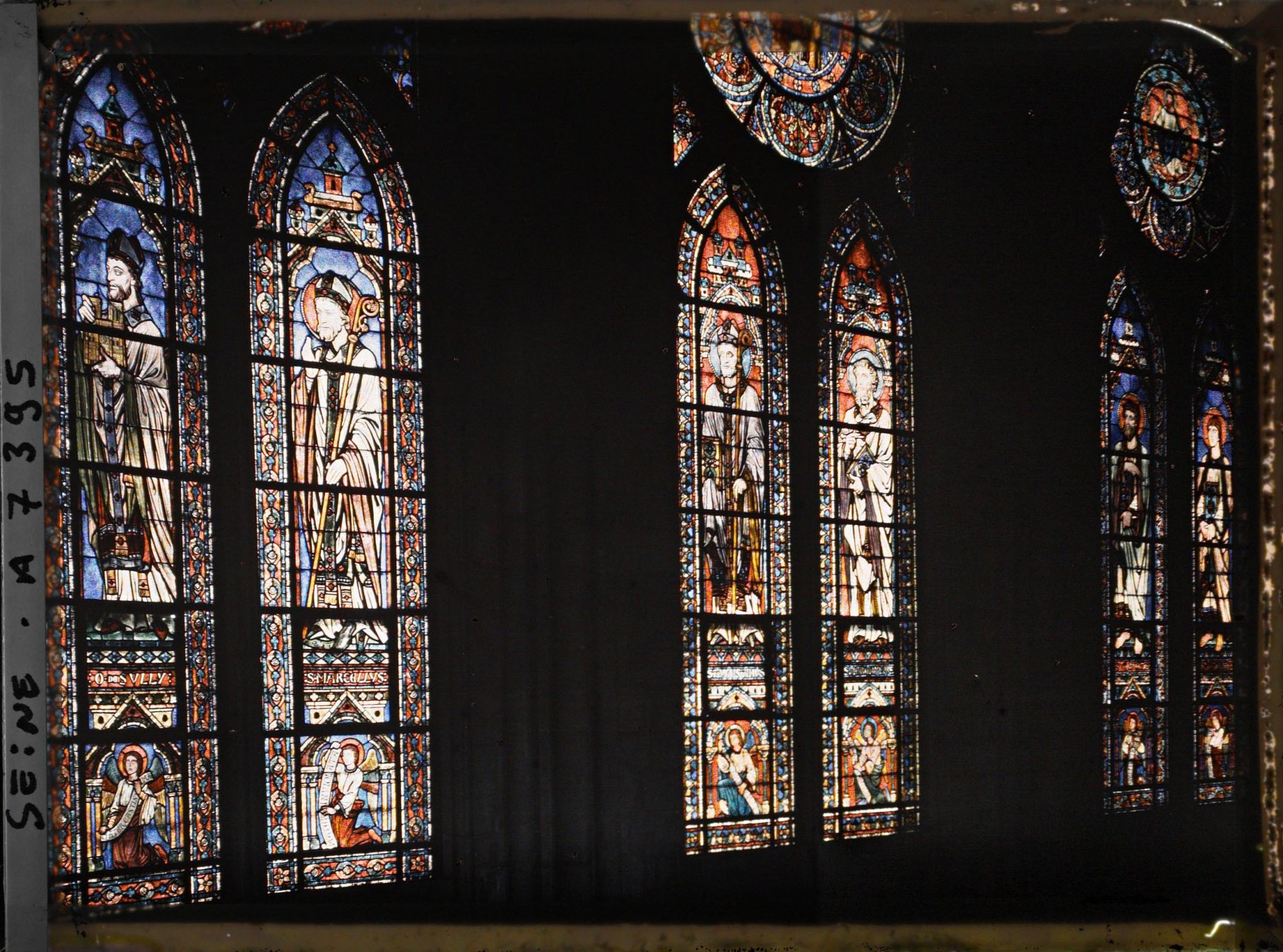 Image représentant Lancettes du transept sud de Notre-Dame de Paris