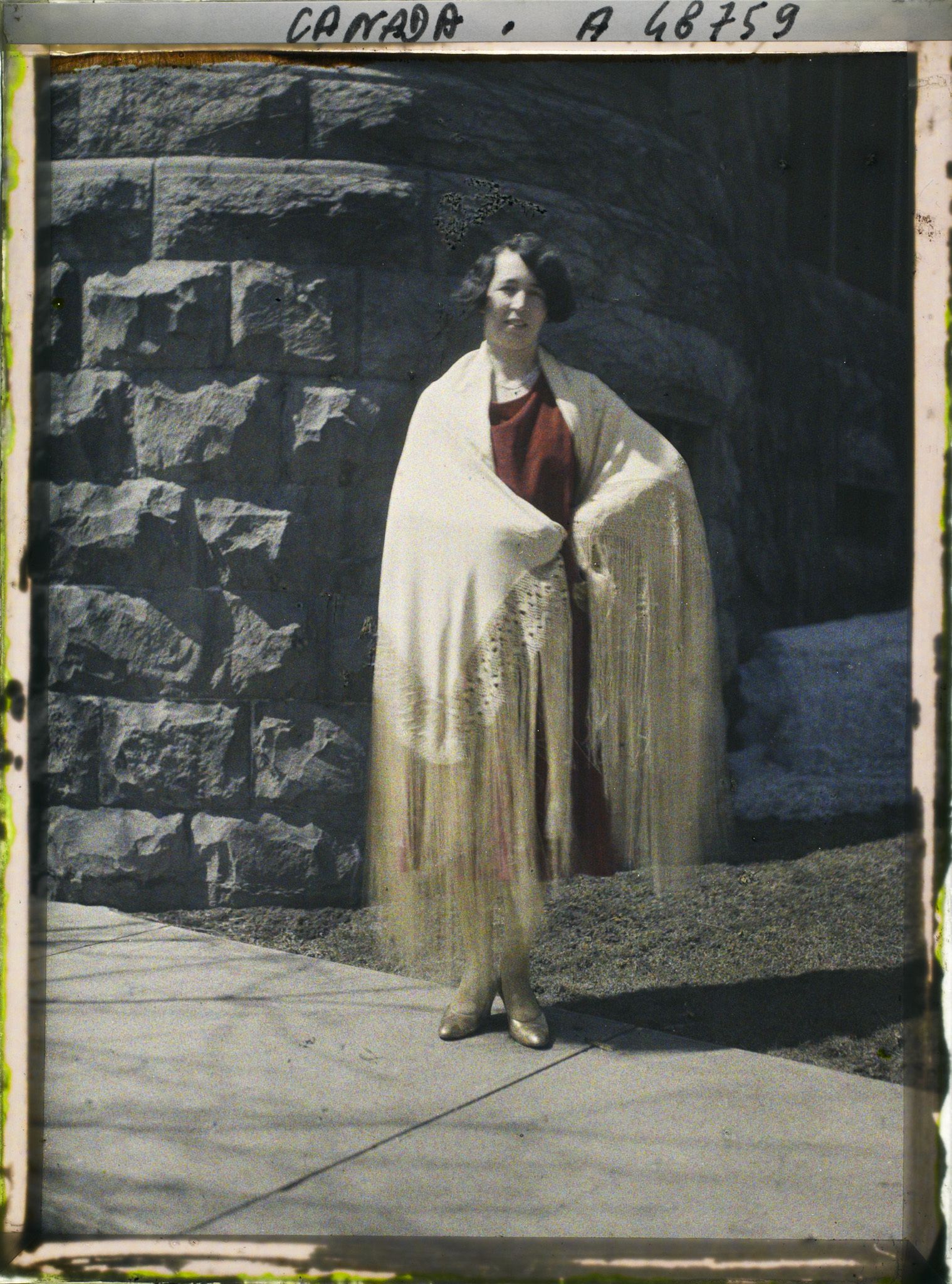 Image représentant Canada, Montréal, Portrait de Mademoiselle Madeleine Thibaudeau