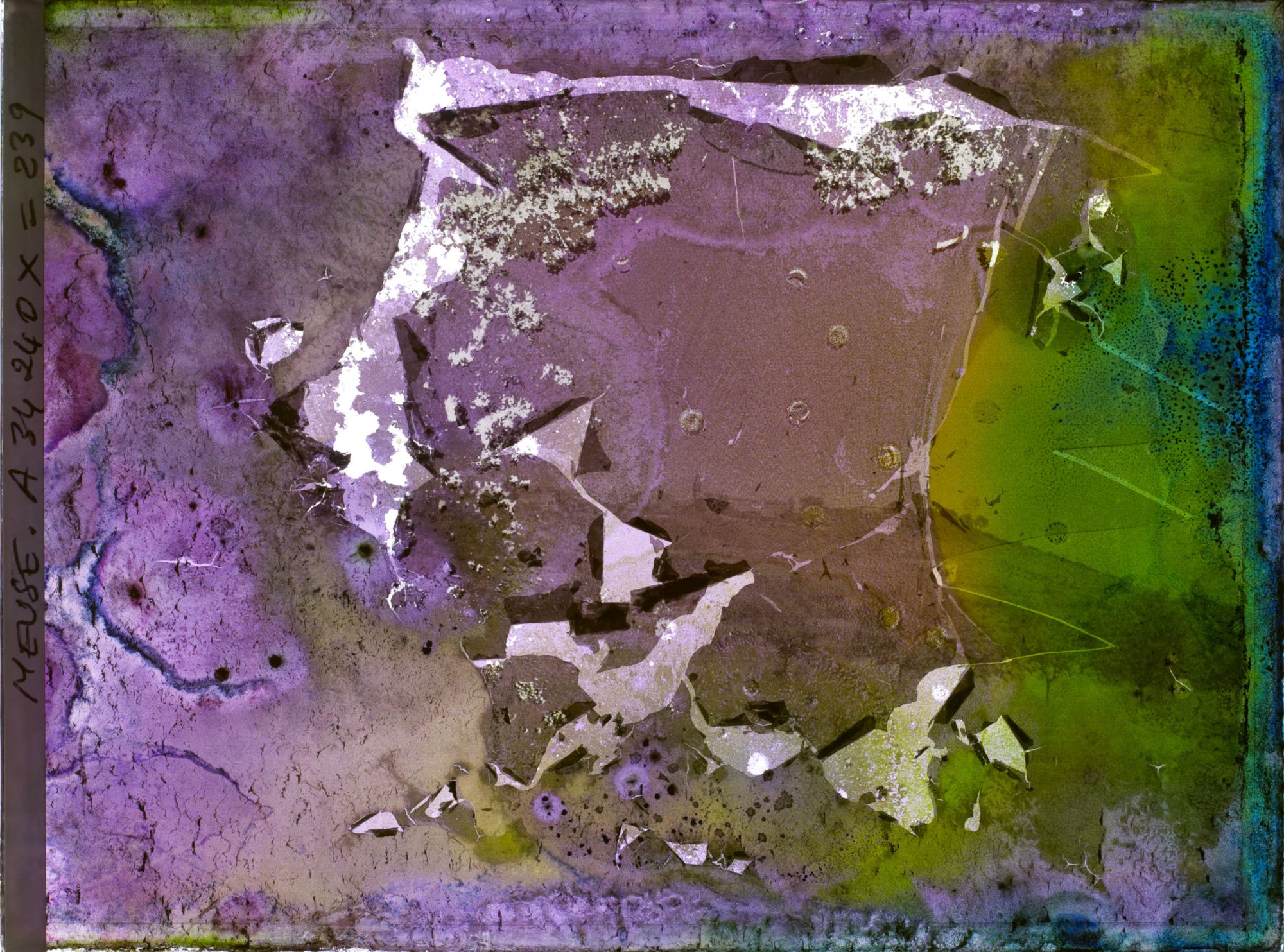 Image représentant Image illisible, plaque endommagée par l'eau (altérations d'époque)