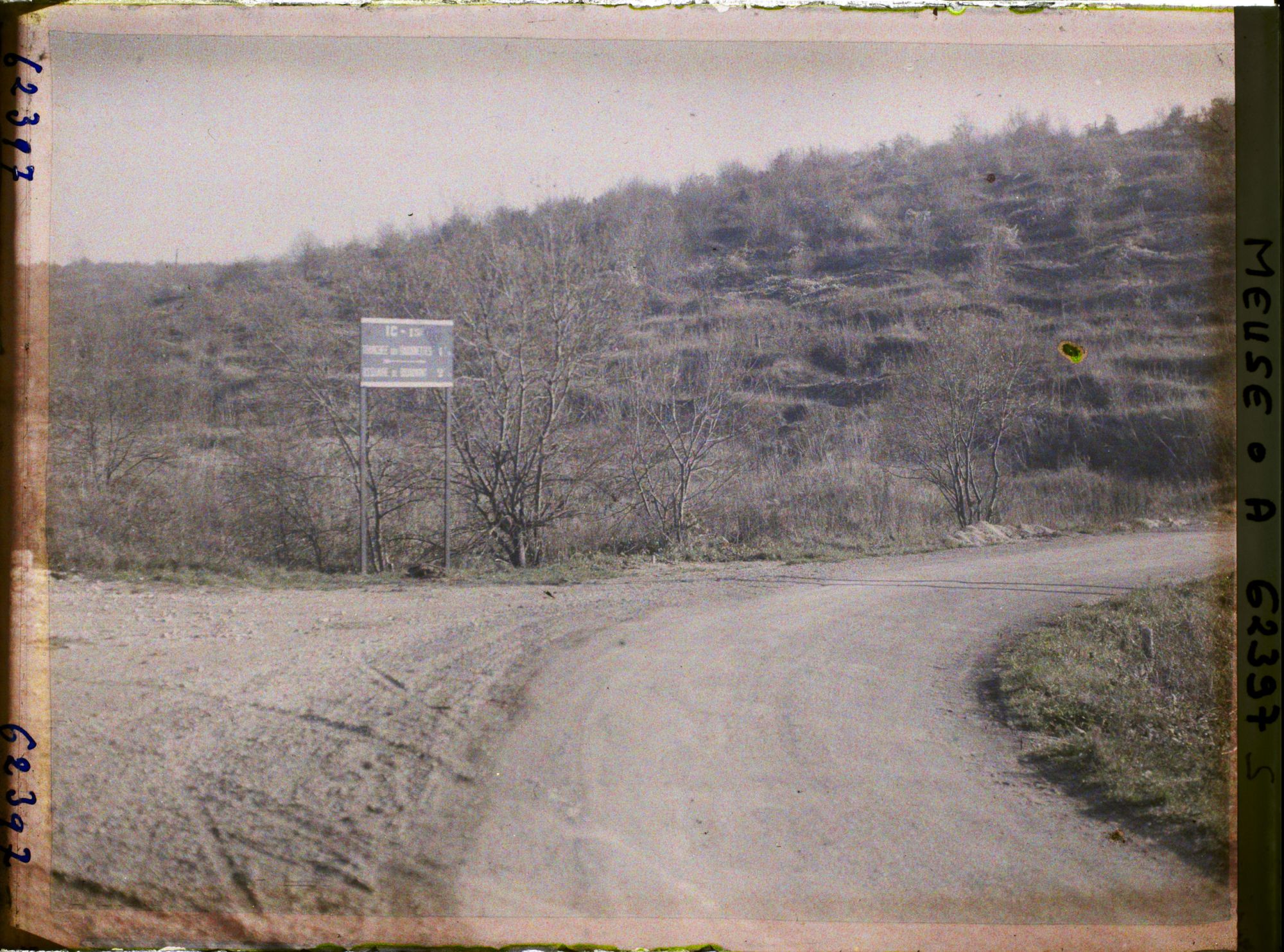 Image représentant Meuse, Haudromont, Aspect du terrain à l'entrée du ravin de Helly