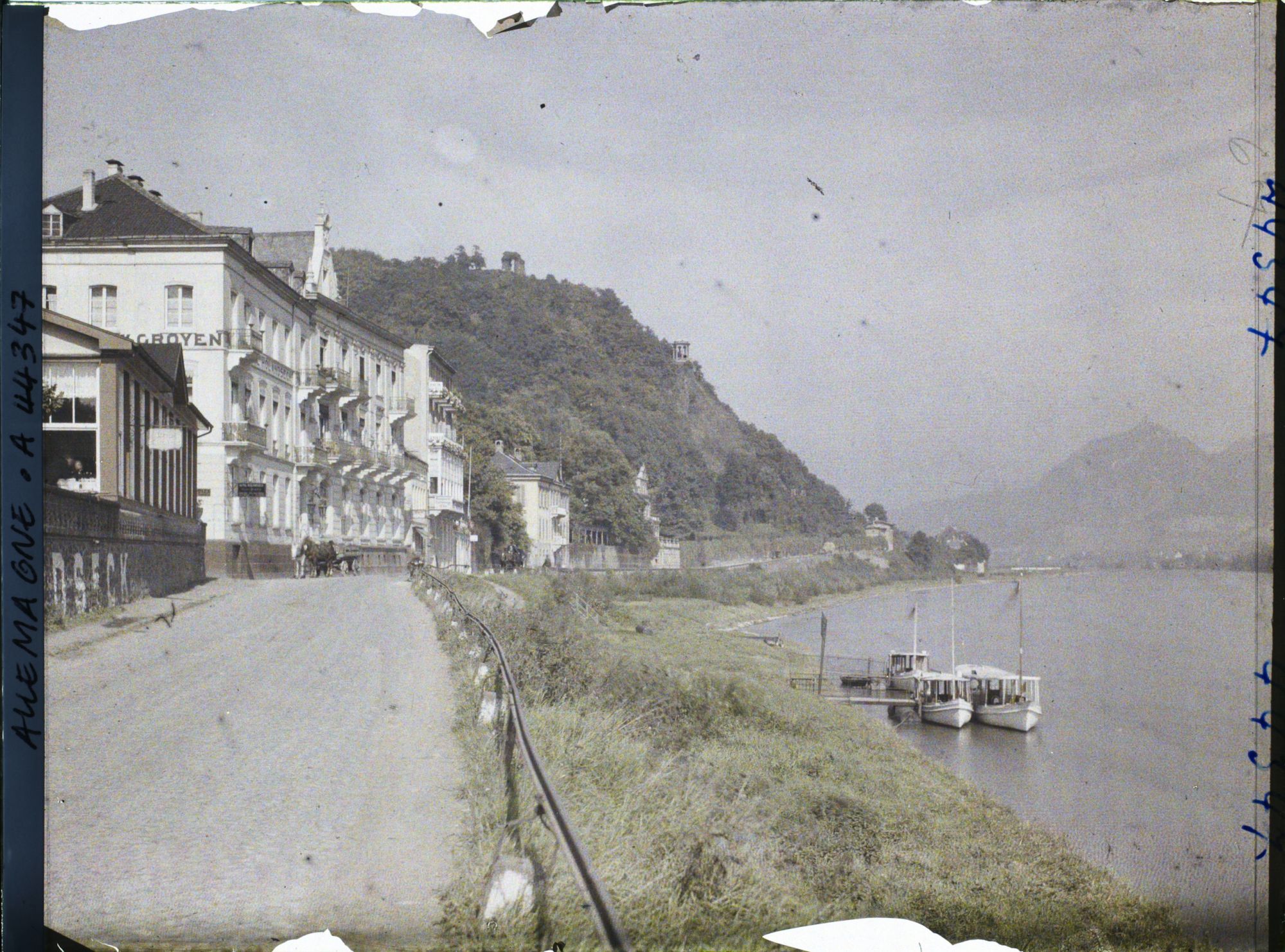 Image représentant Allemagne, Rolanseck, Le Rhin vers Drachenfels