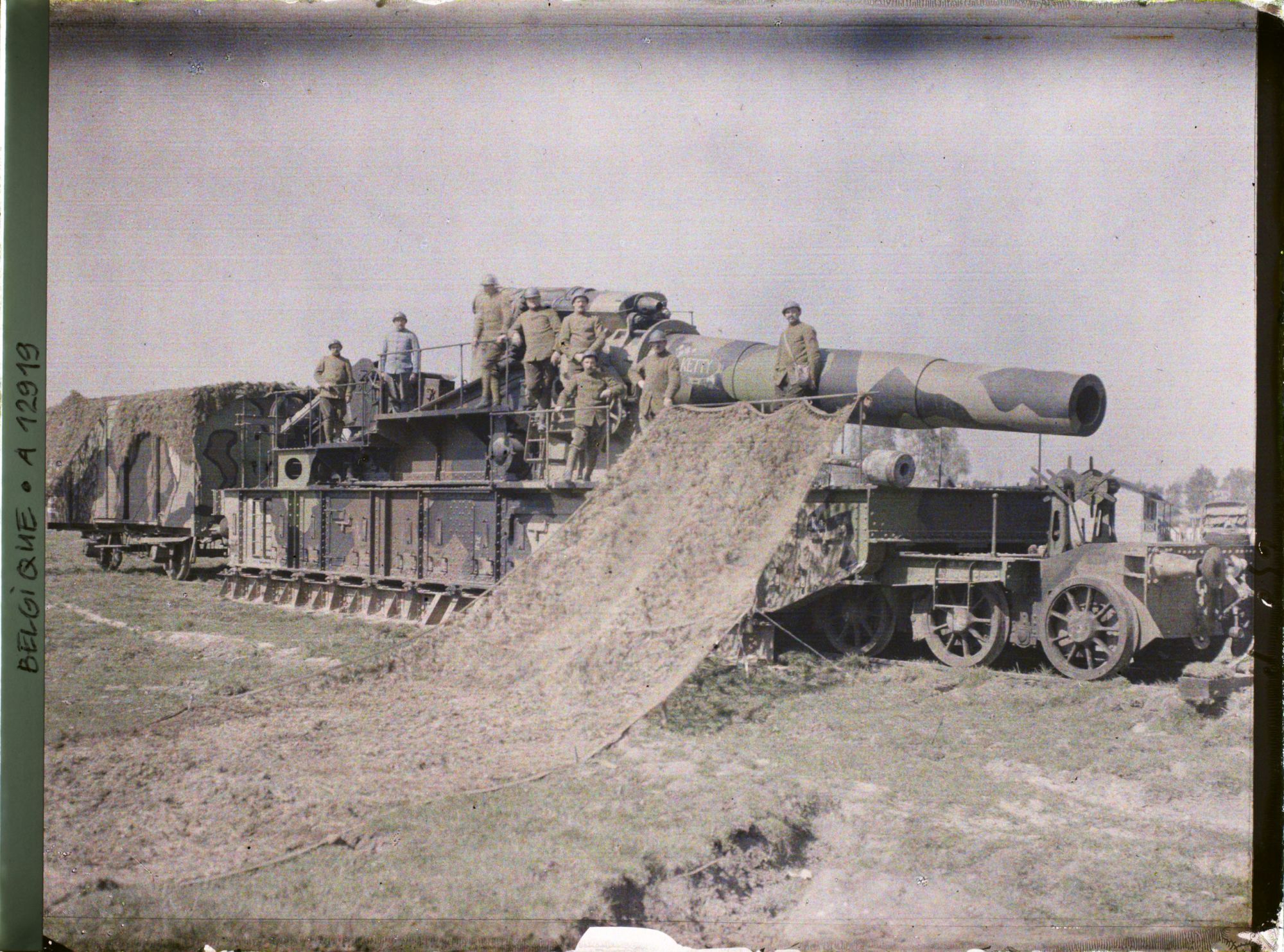 Image représentant Belgique, près Steenkerke, Pièce de 370 près Steenkerke