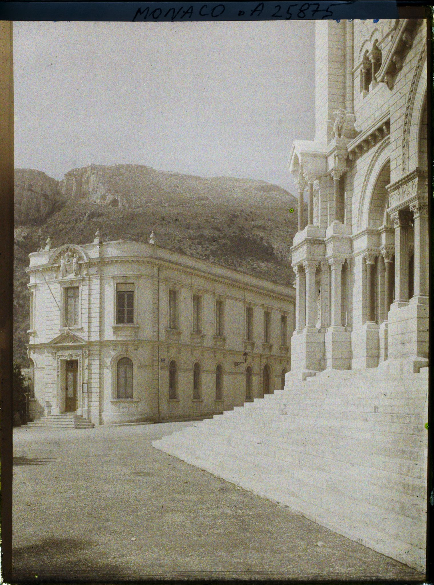 Image représentant Le Musée de Paléontologie et la façade de la Cathédrale