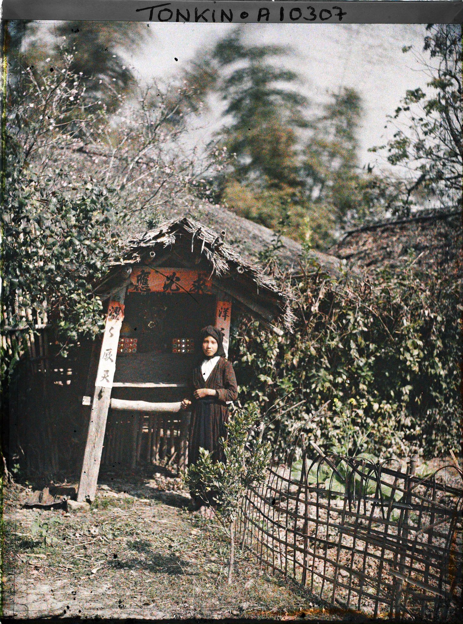 Image représentant Un édicule consacré à un génie champêtre