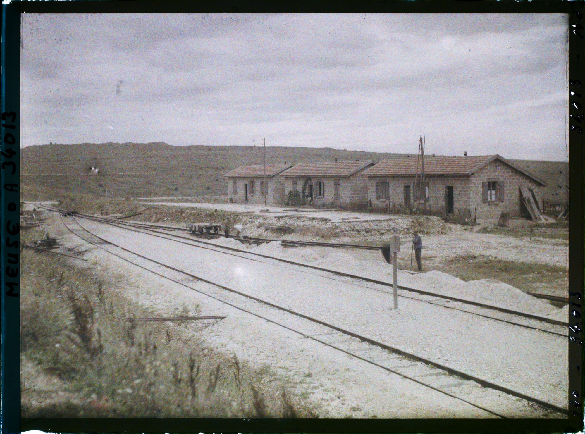 Image représentant France, Fleury, La première maison reconstruite près de la Gare de Fleury