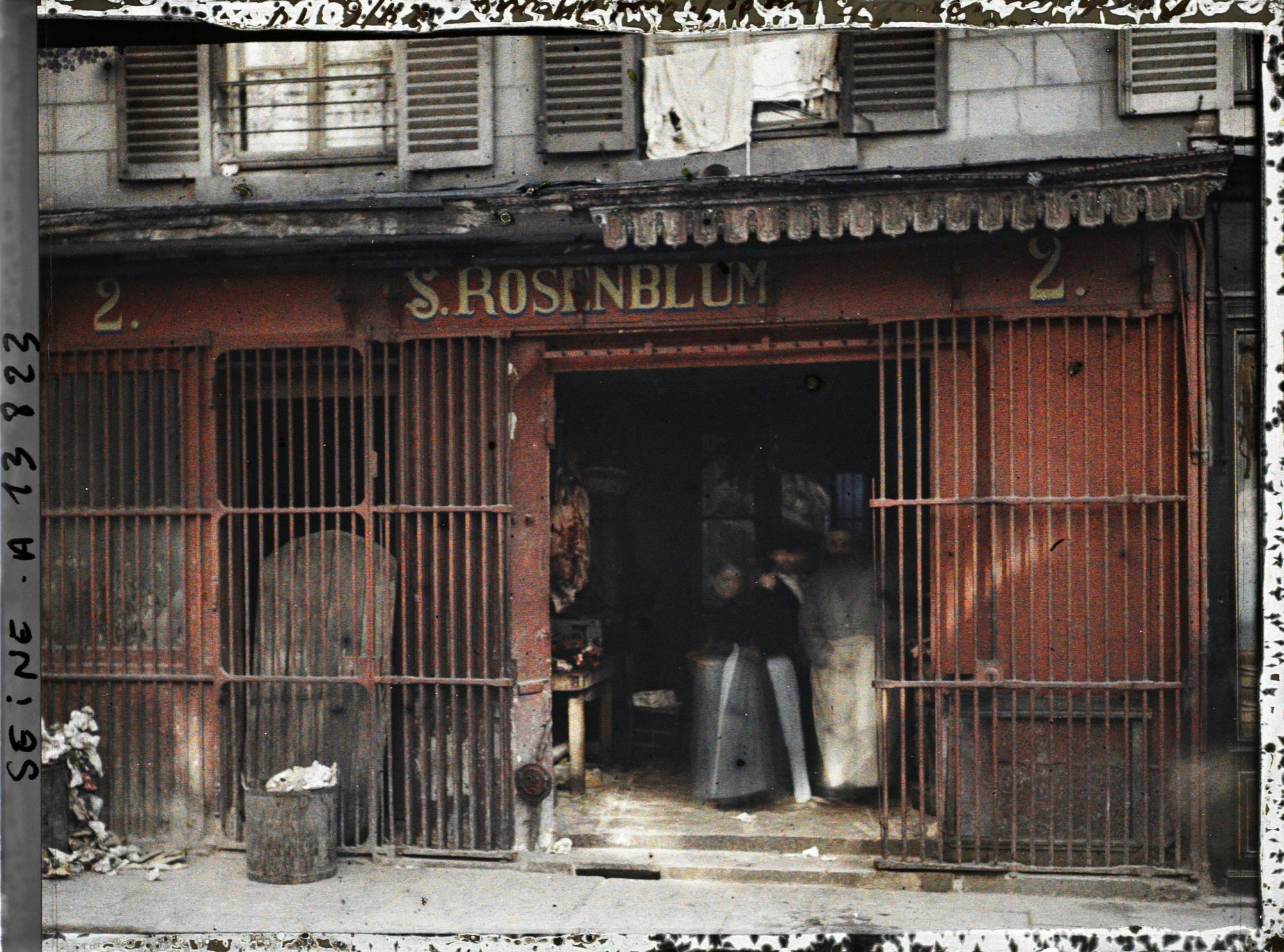 Image représentant La boucherie Rosenblum, rue de l'Ave-Maria