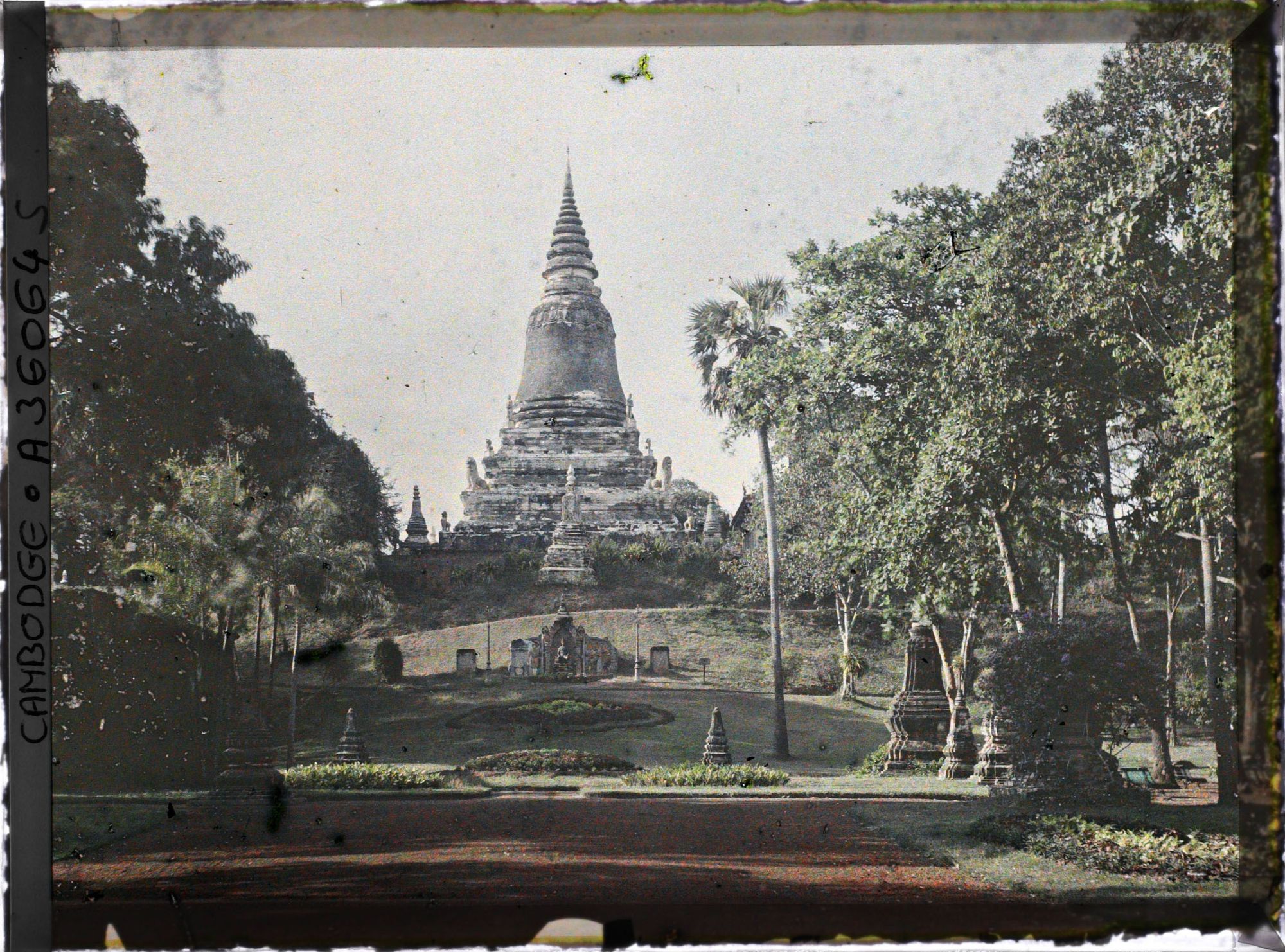 Image représentant Le Vat Phnom (" colline du temple ")