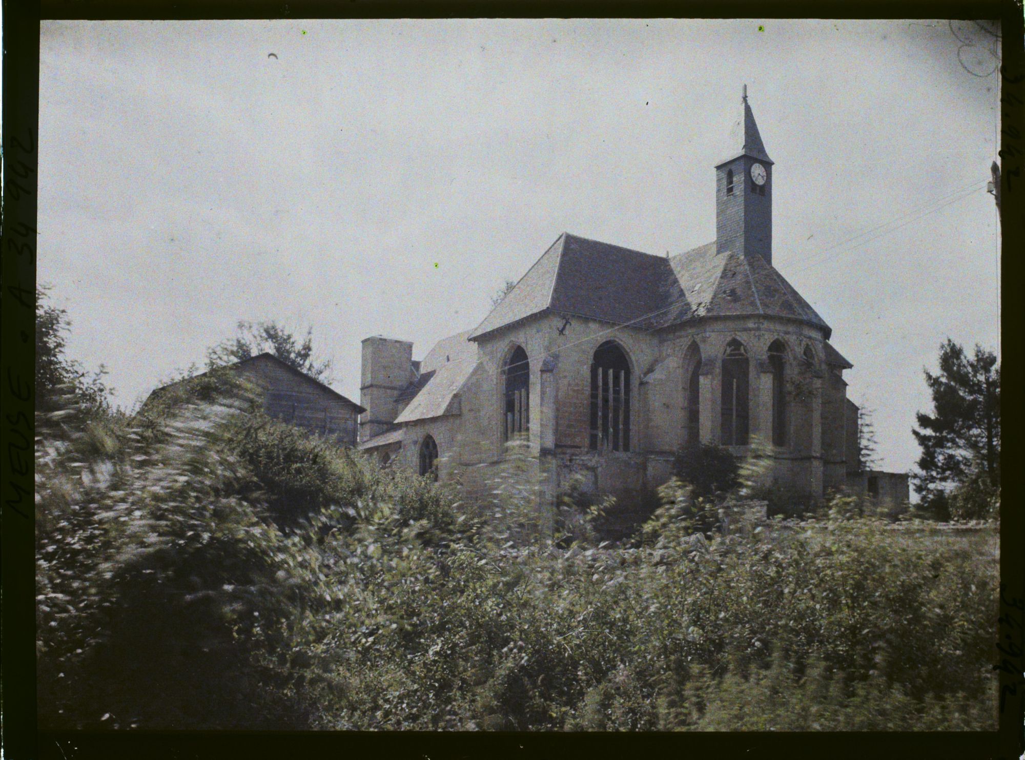 Image représentant France, Clermont en Argonne, L'Eglise