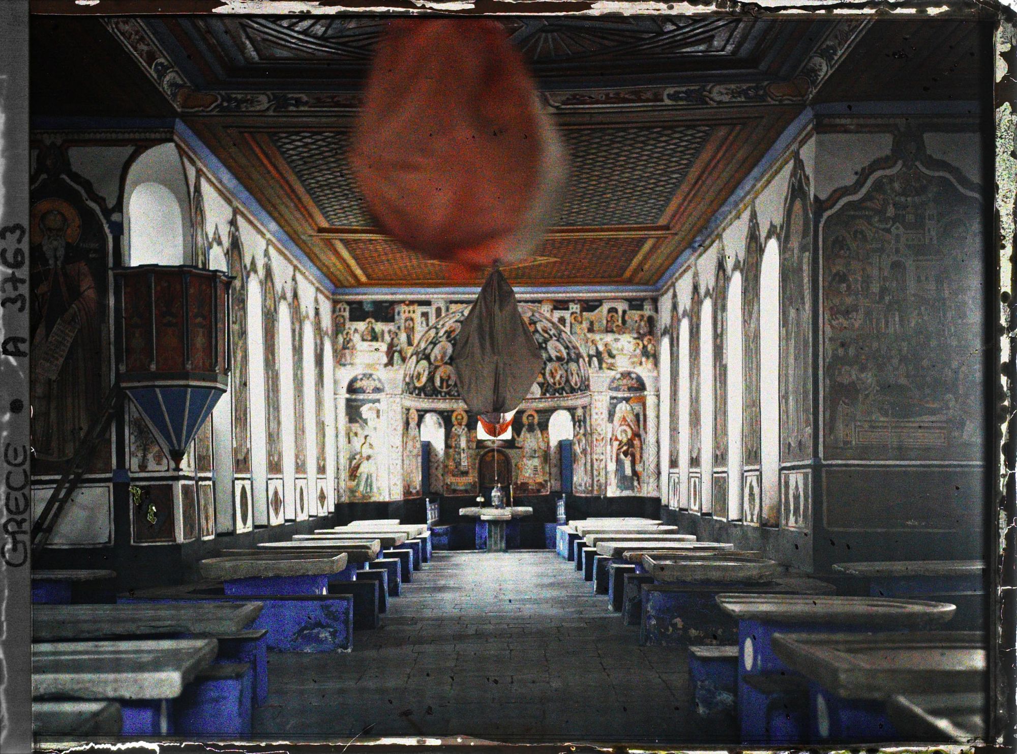 Image représentant Le réfectoire des moines