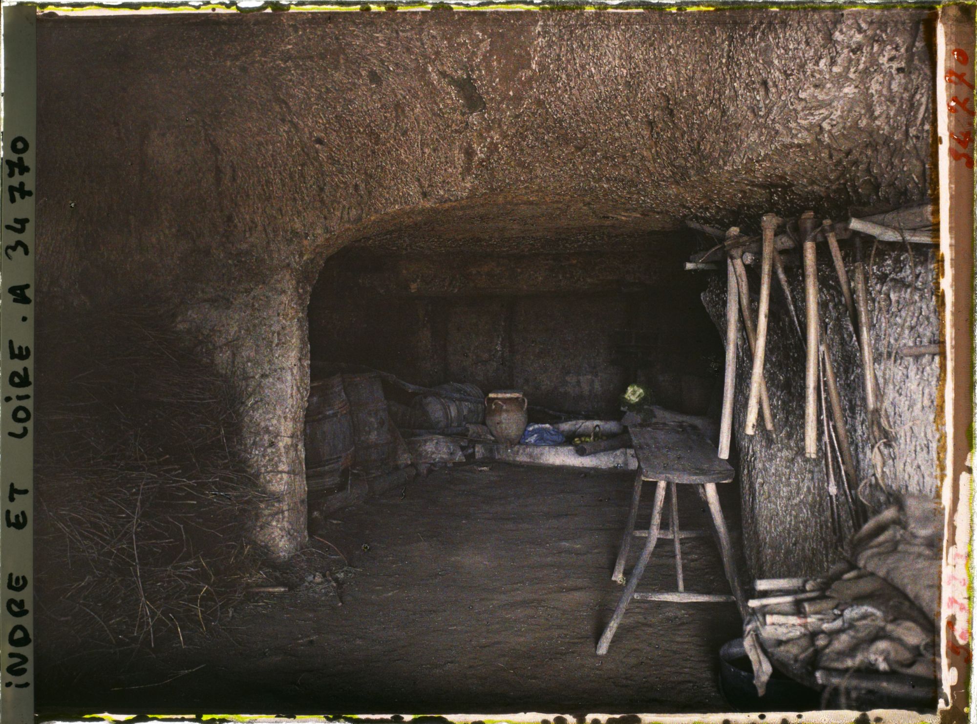 Image représentant La cave d'une habitation troglodyte