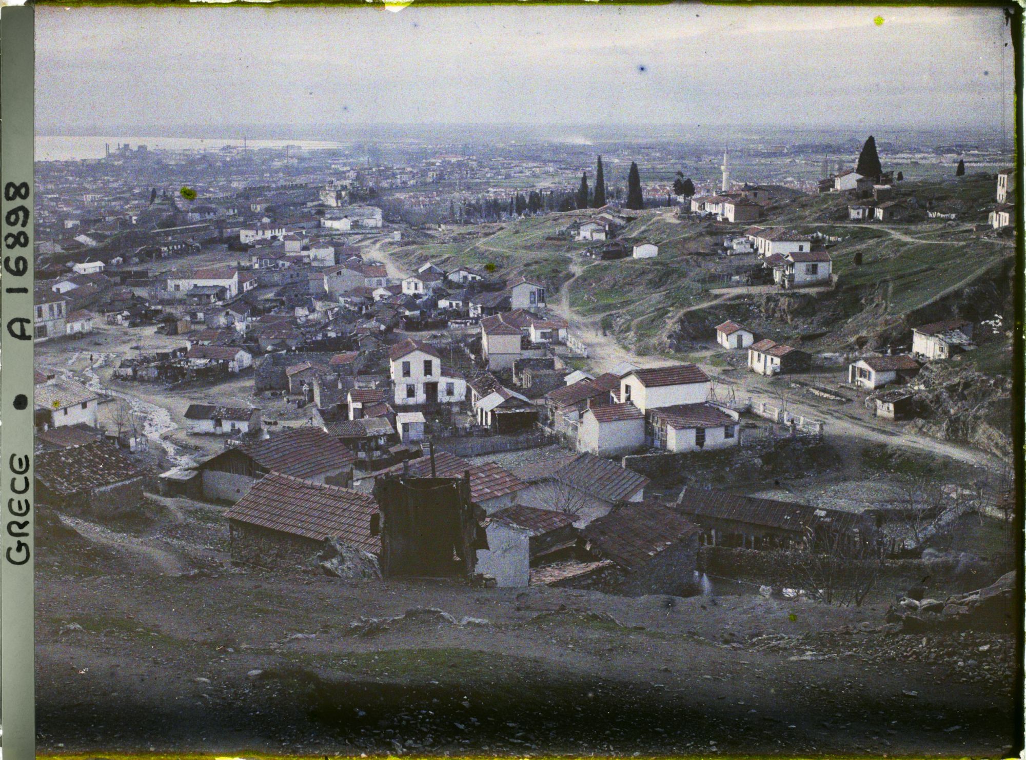 Image représentant Grèce, Salonique, Vue vers Zaïtonlick