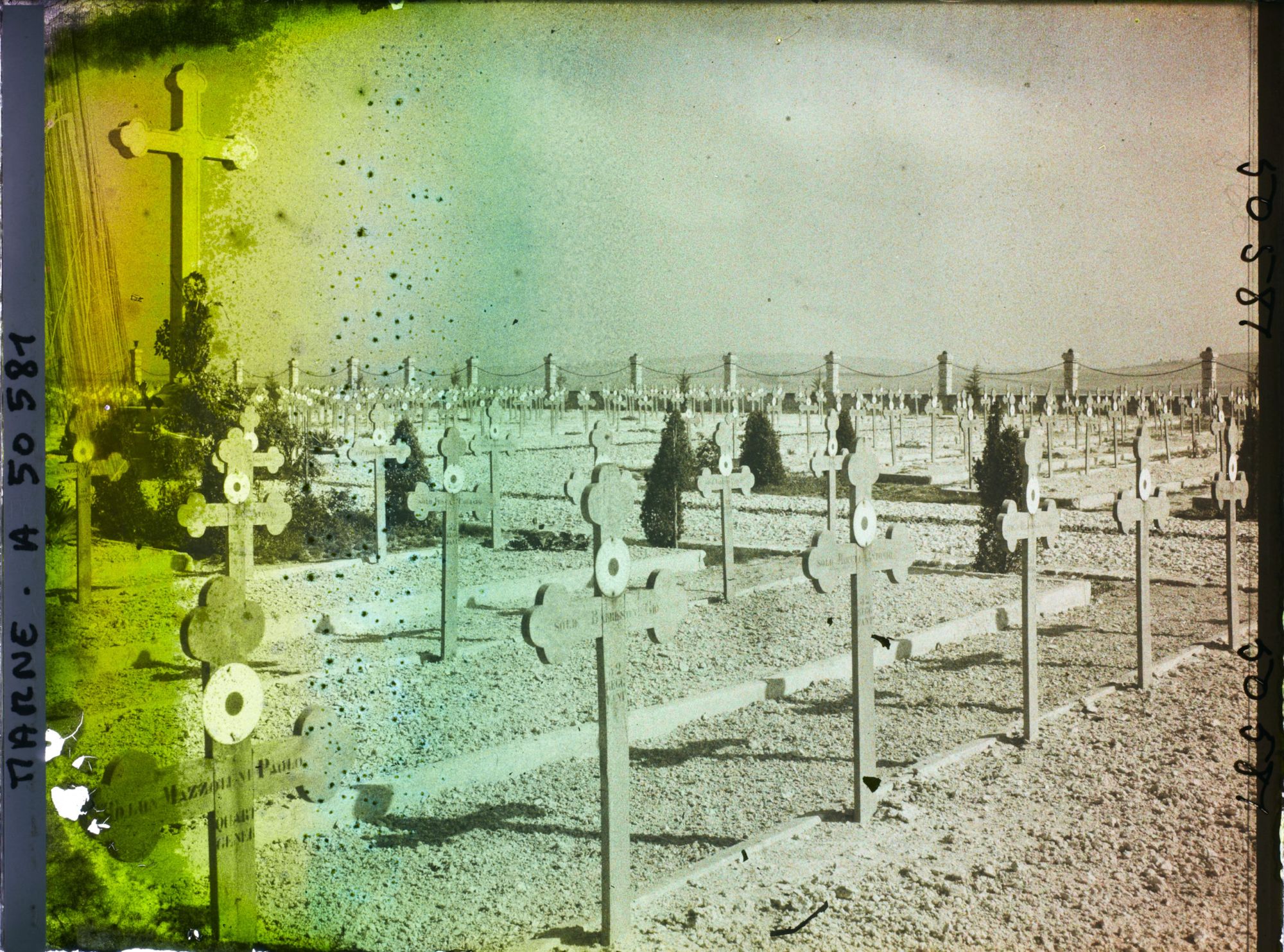 Image représentant France, Bligny, Cimetière Italien, la Grande Croix