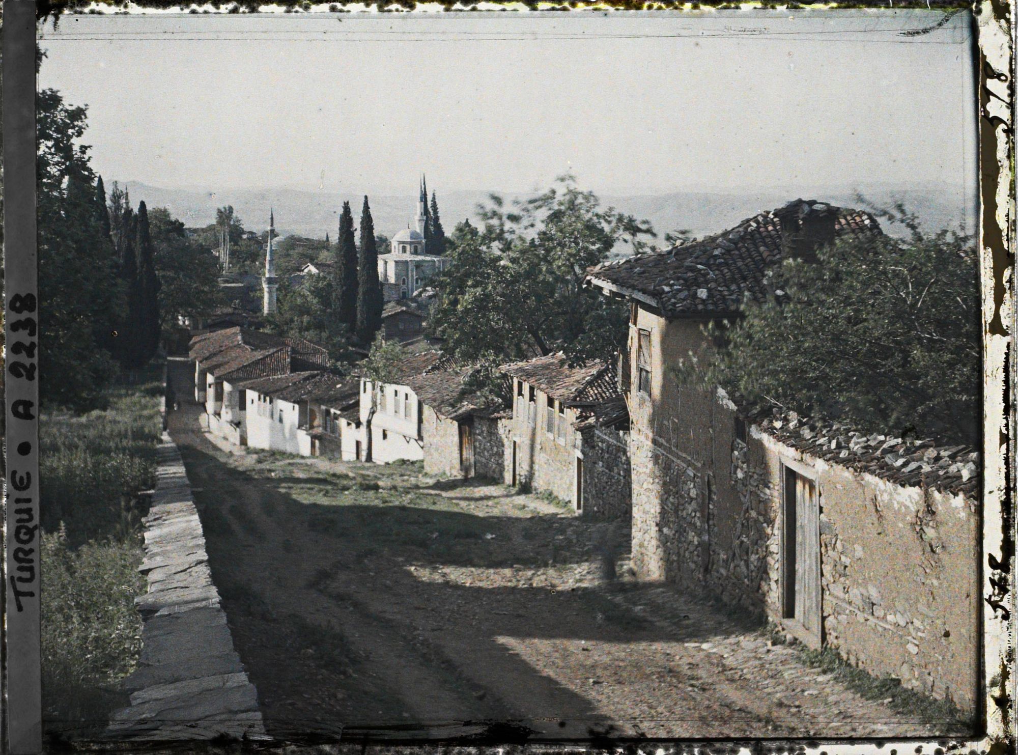 Image représentant Rue bordée de maisons