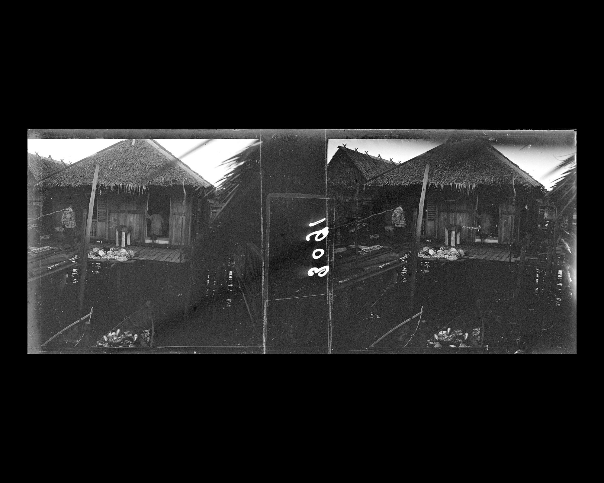 Image représentant Maisons du village sur pilotis