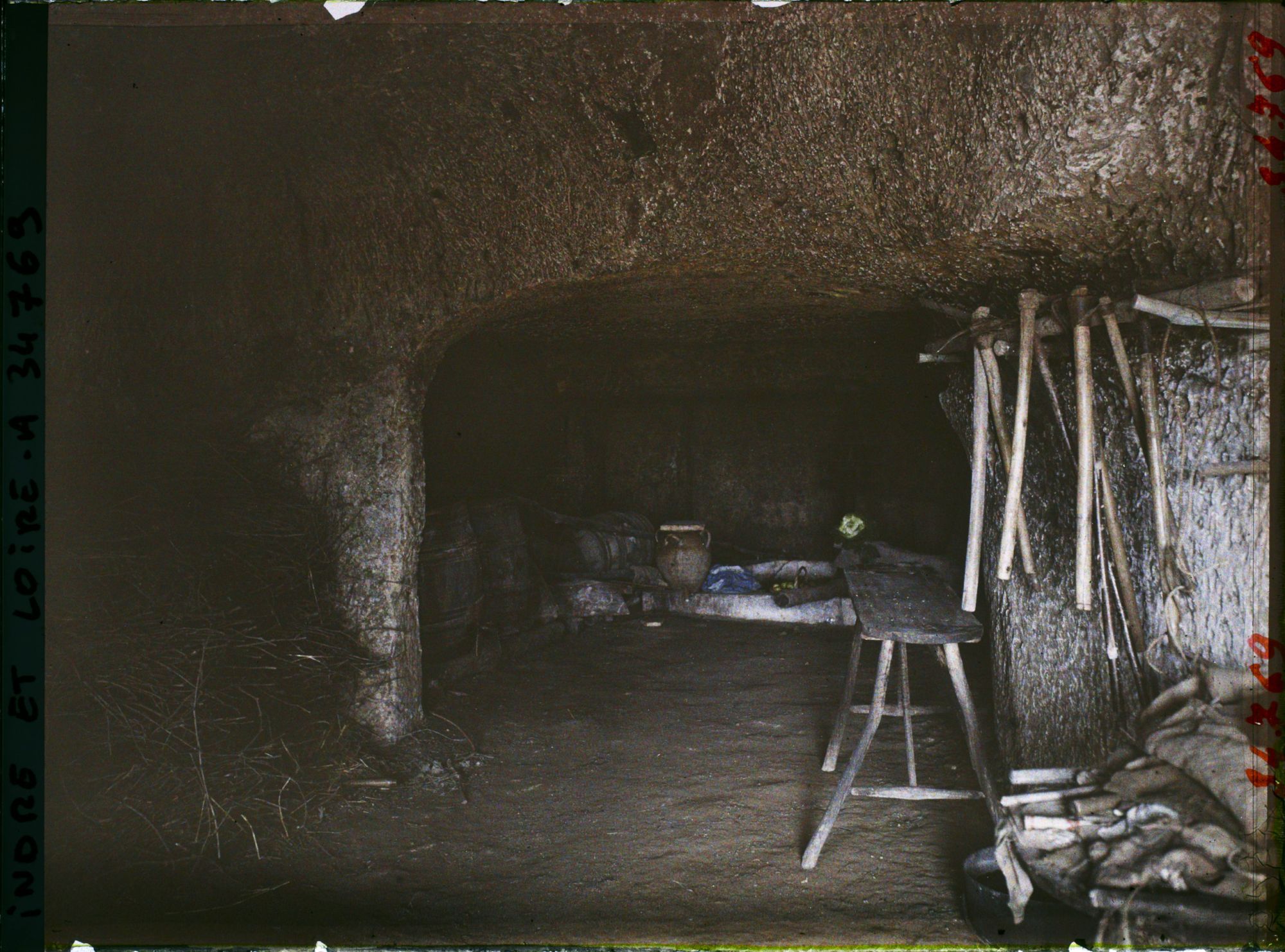 Image représentant La cave d'une habitation troglodyte