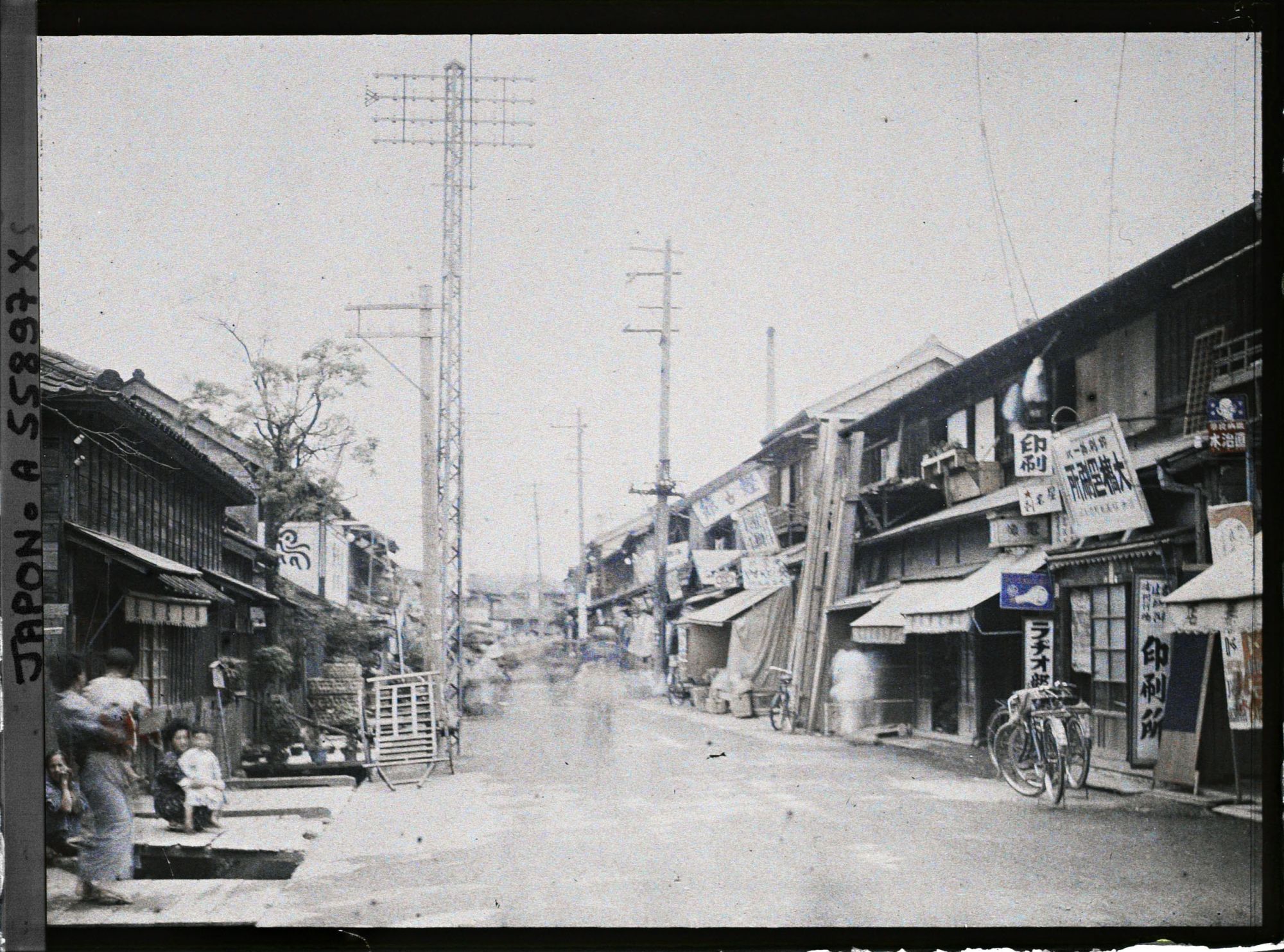 Image représentant Rue du quartier Akasaka (?)