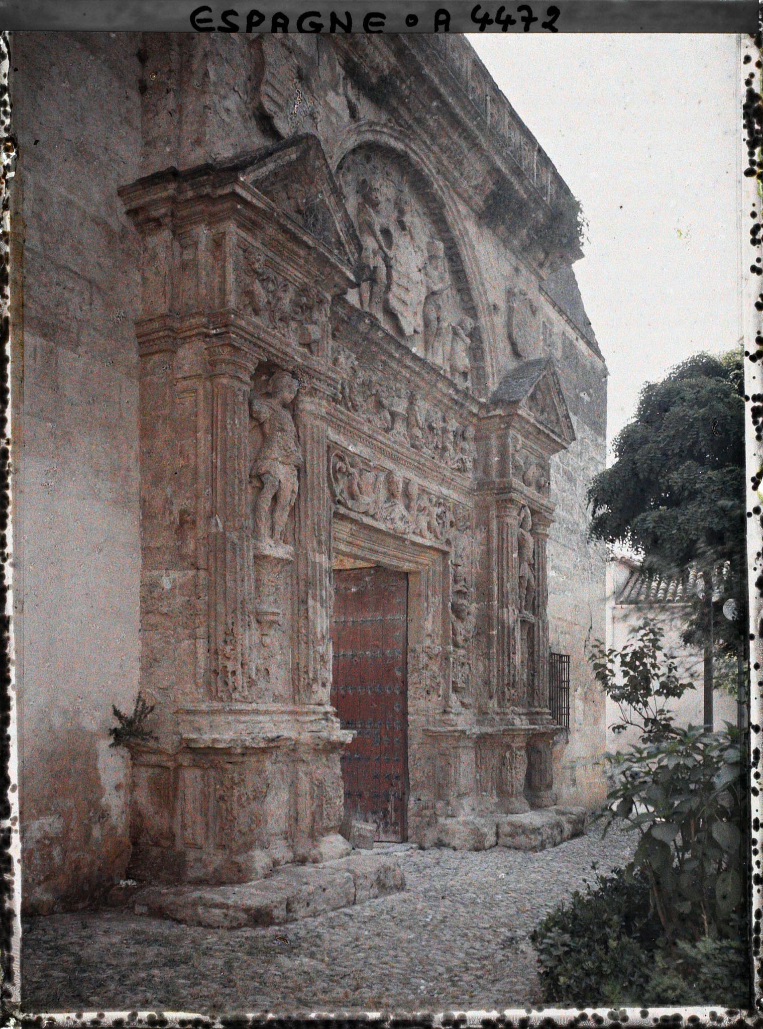 Image représentant Espagne, Cordoue, Porte de la Plaza de Jeronimo Paez