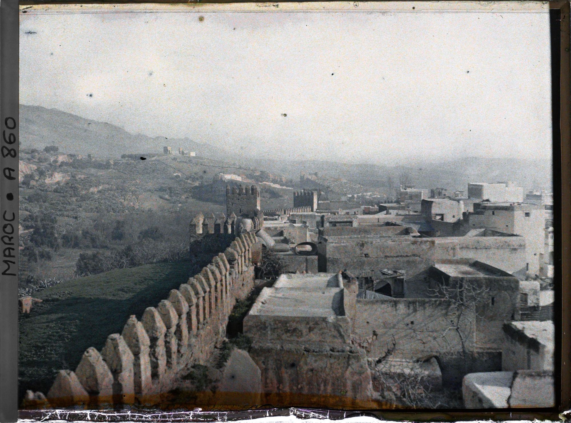 Image représentant Quartier de Bâb el Mahrouk vu des remparts