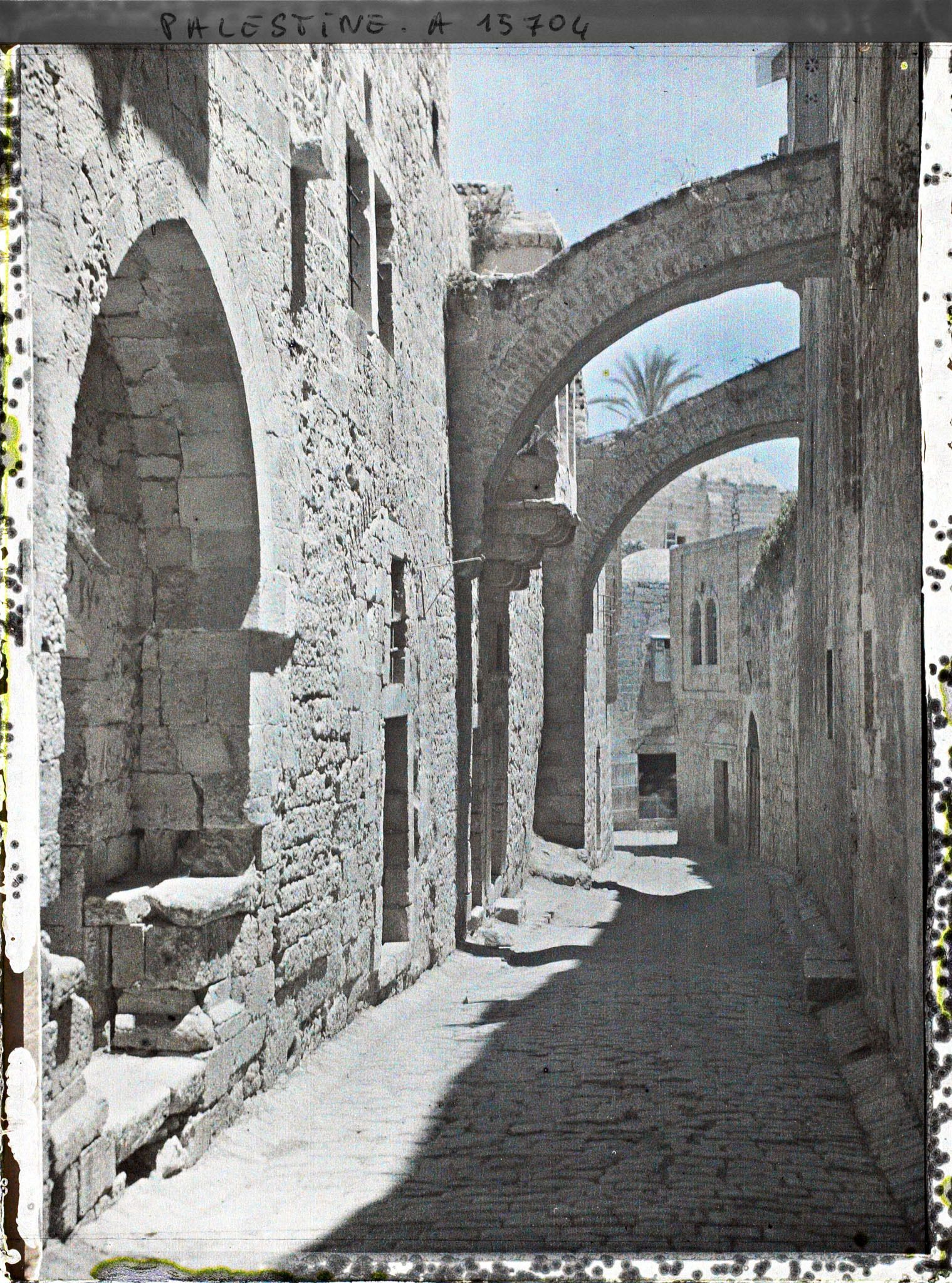 Image représentant Segment de la Via Dolorosa entre les cinquième et sixième stations