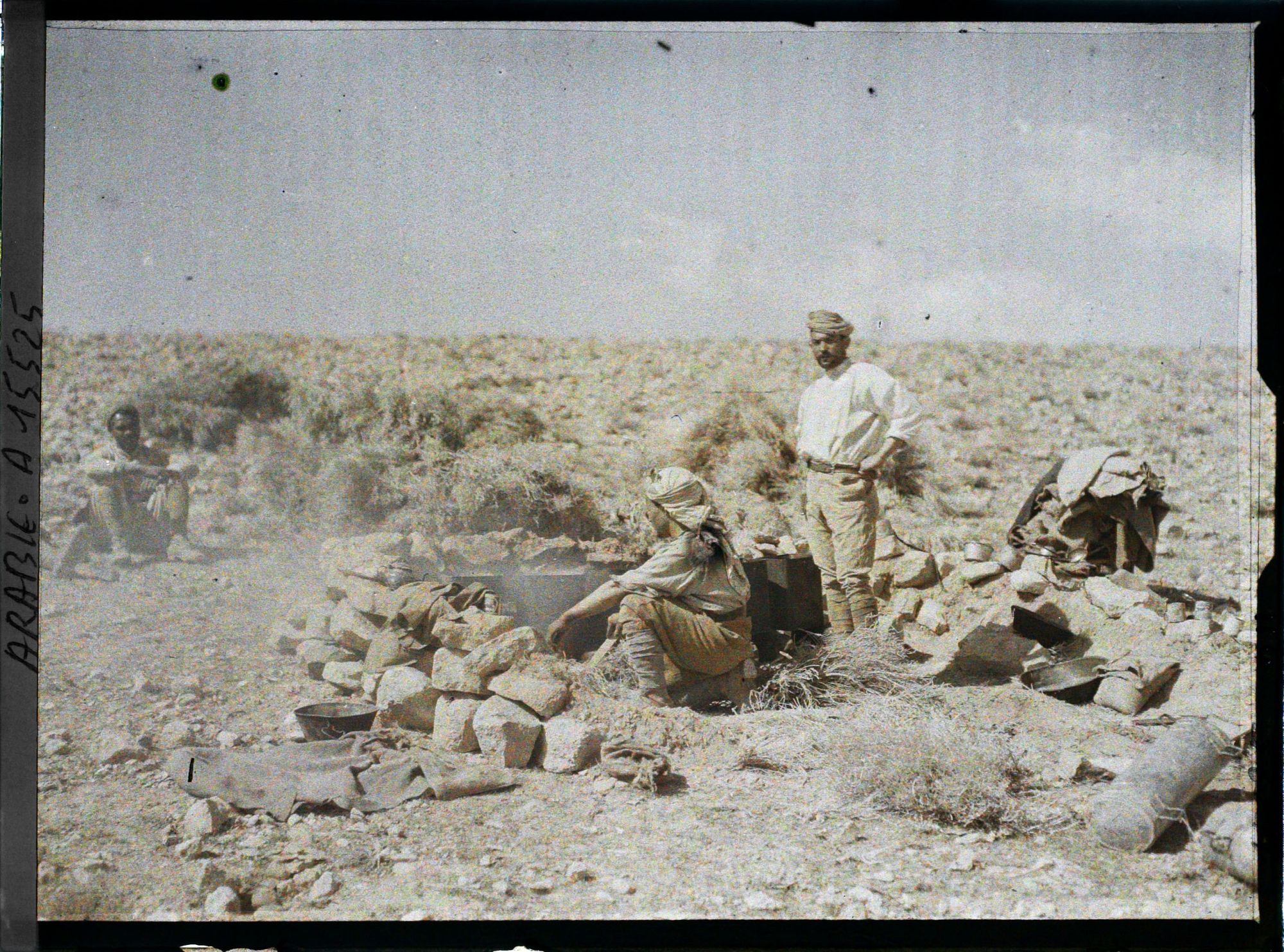 Image représentant Cuisine du campement français d'Oueida