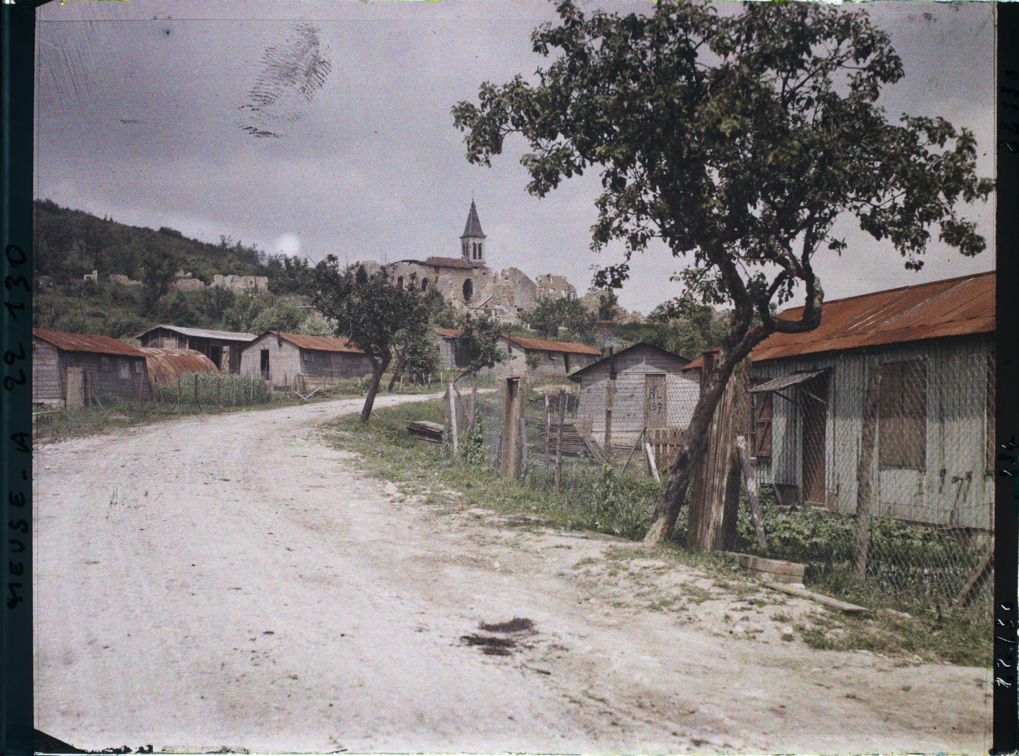 Image représentant France, Montsec, Un coin du nouveau Village