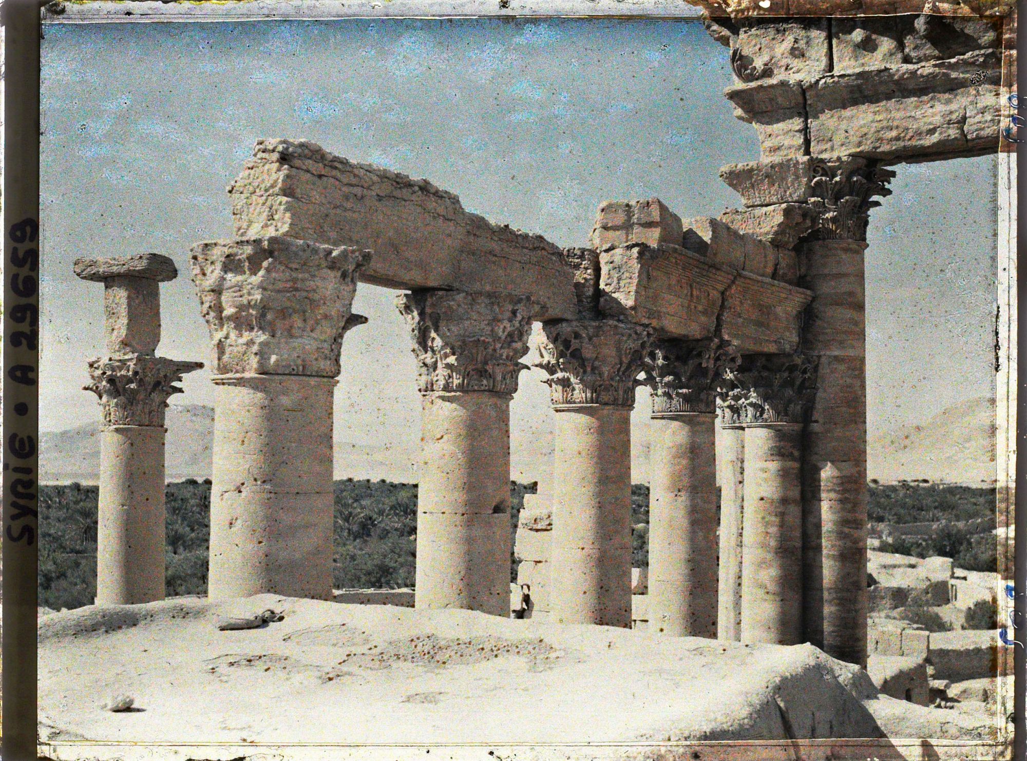 Image représentant Vestiges de colonnes du Temple de Bêl