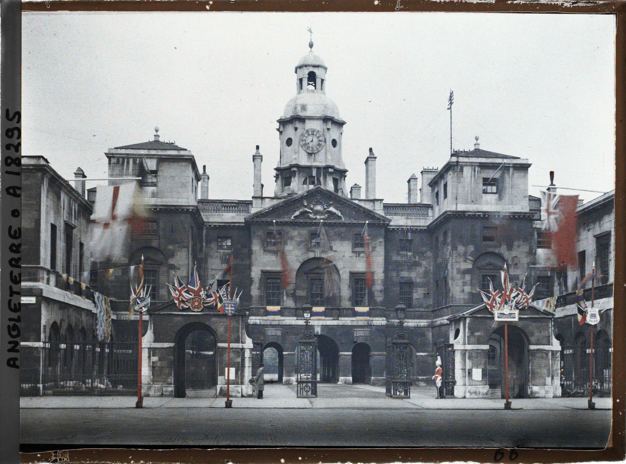 Image représentant La caserne des Horse Guards sur le Whitehall