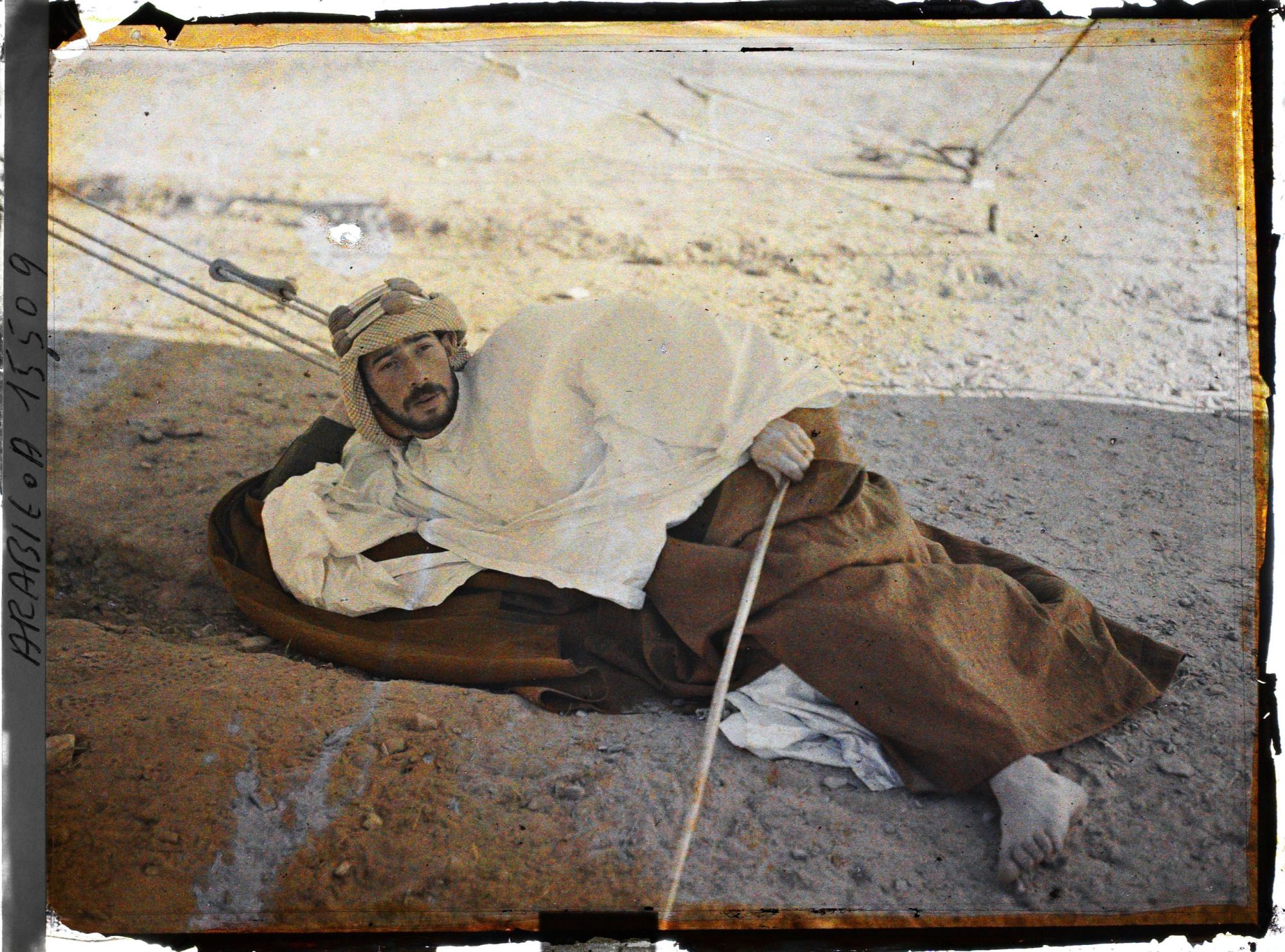 Image représentant Fakry Bey, chef de la police de l'émir Fayçal