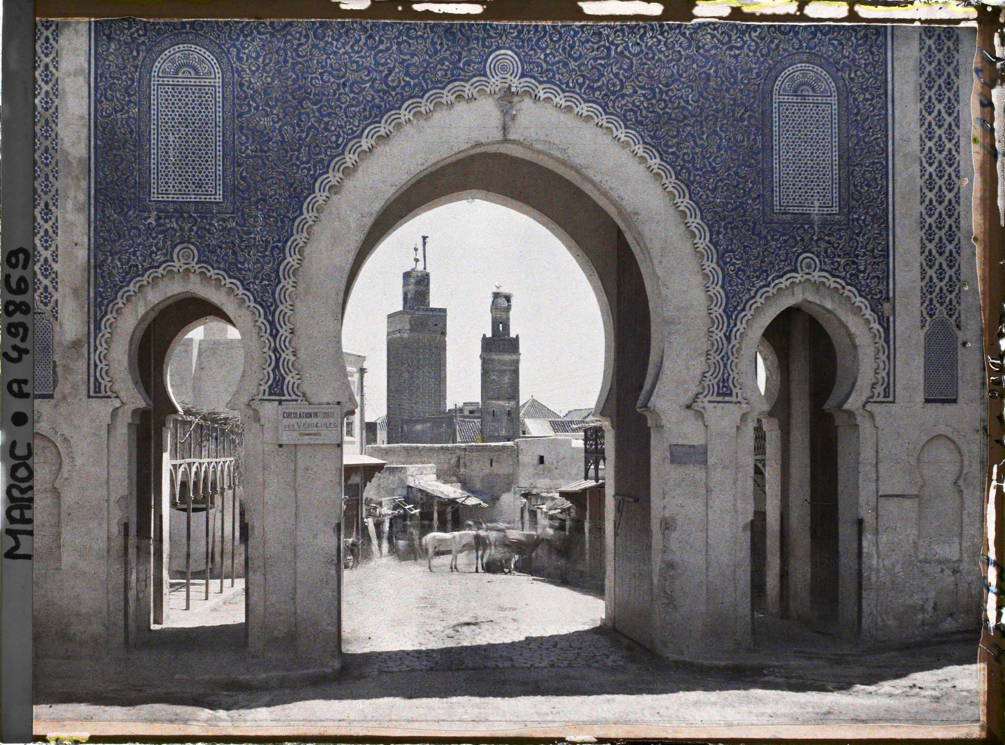 Image représentant Façade extérieure de Bâb Bou Jloud