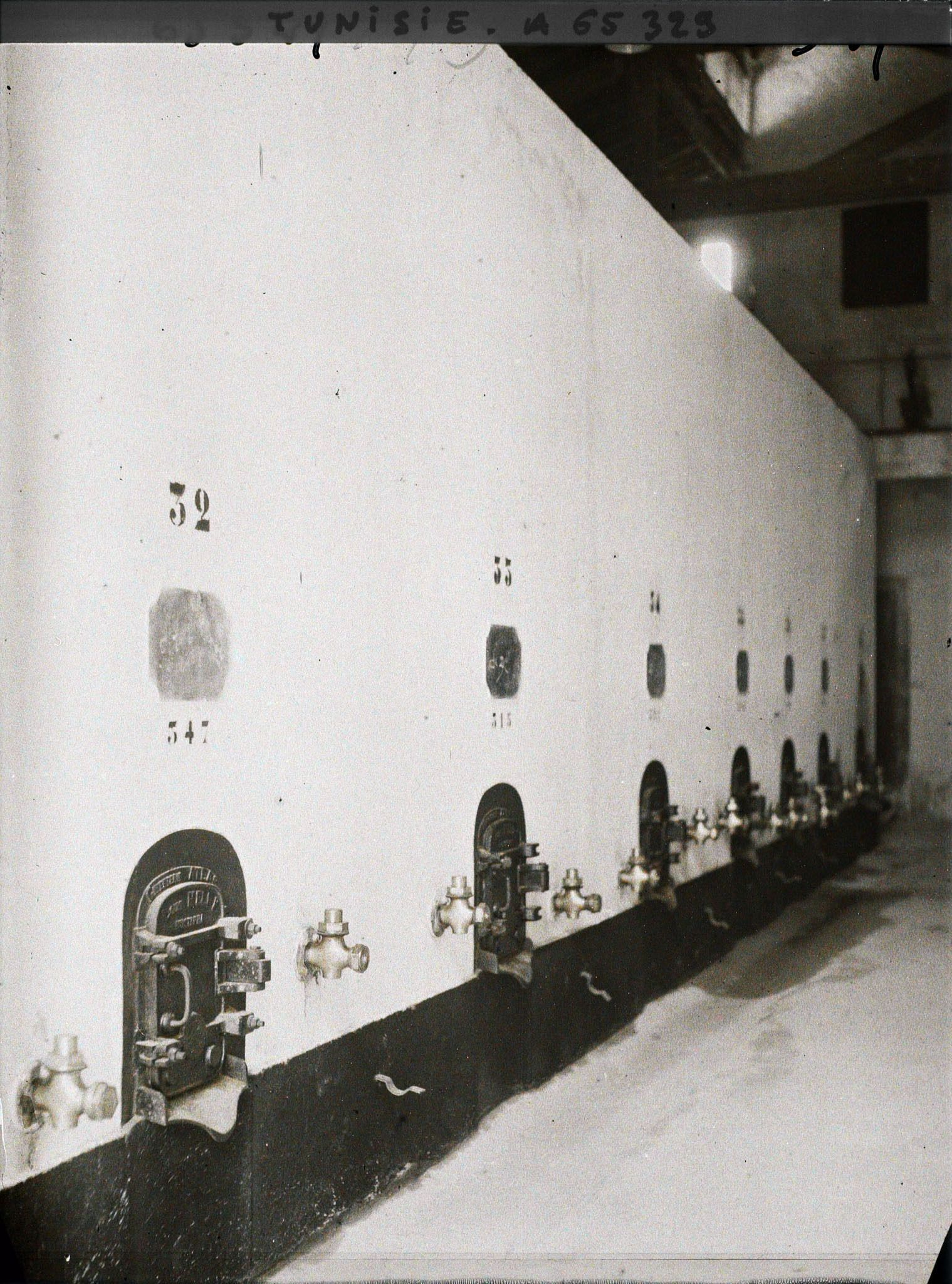 Image représentant Les caves de l'une des fermes appartenant à la Société des Fermes françaises