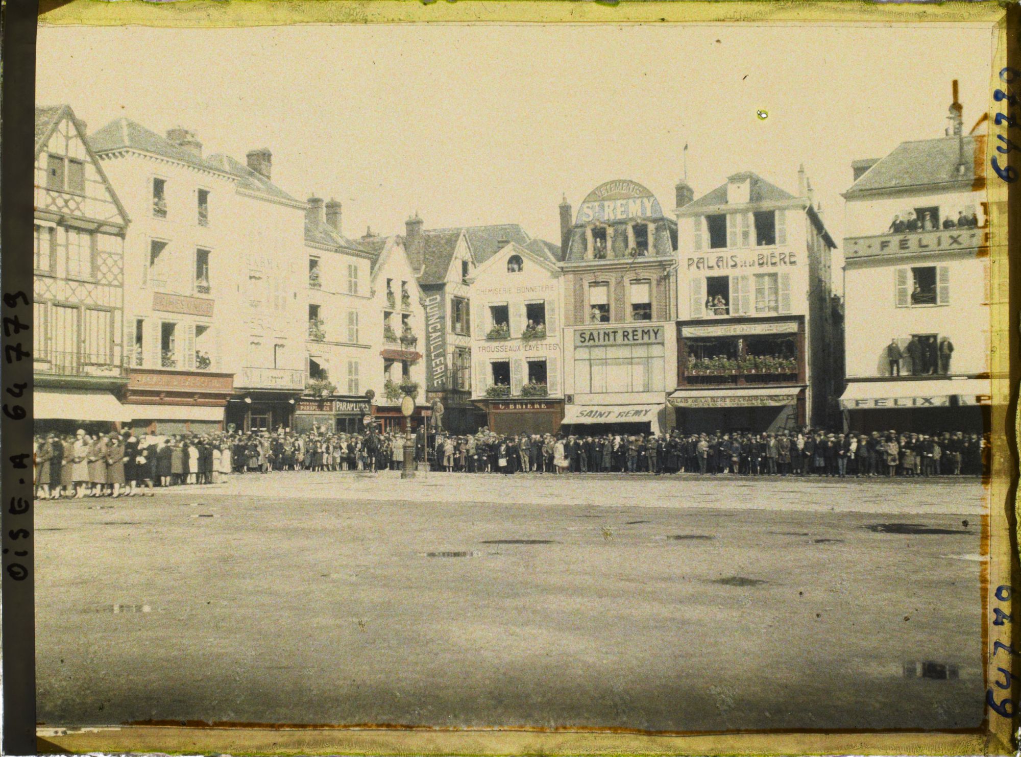 Image représentant Oise, Beauvais, Les obsèques du Dirigeable Britannique Jeanne Hachette Angle Nord-Est