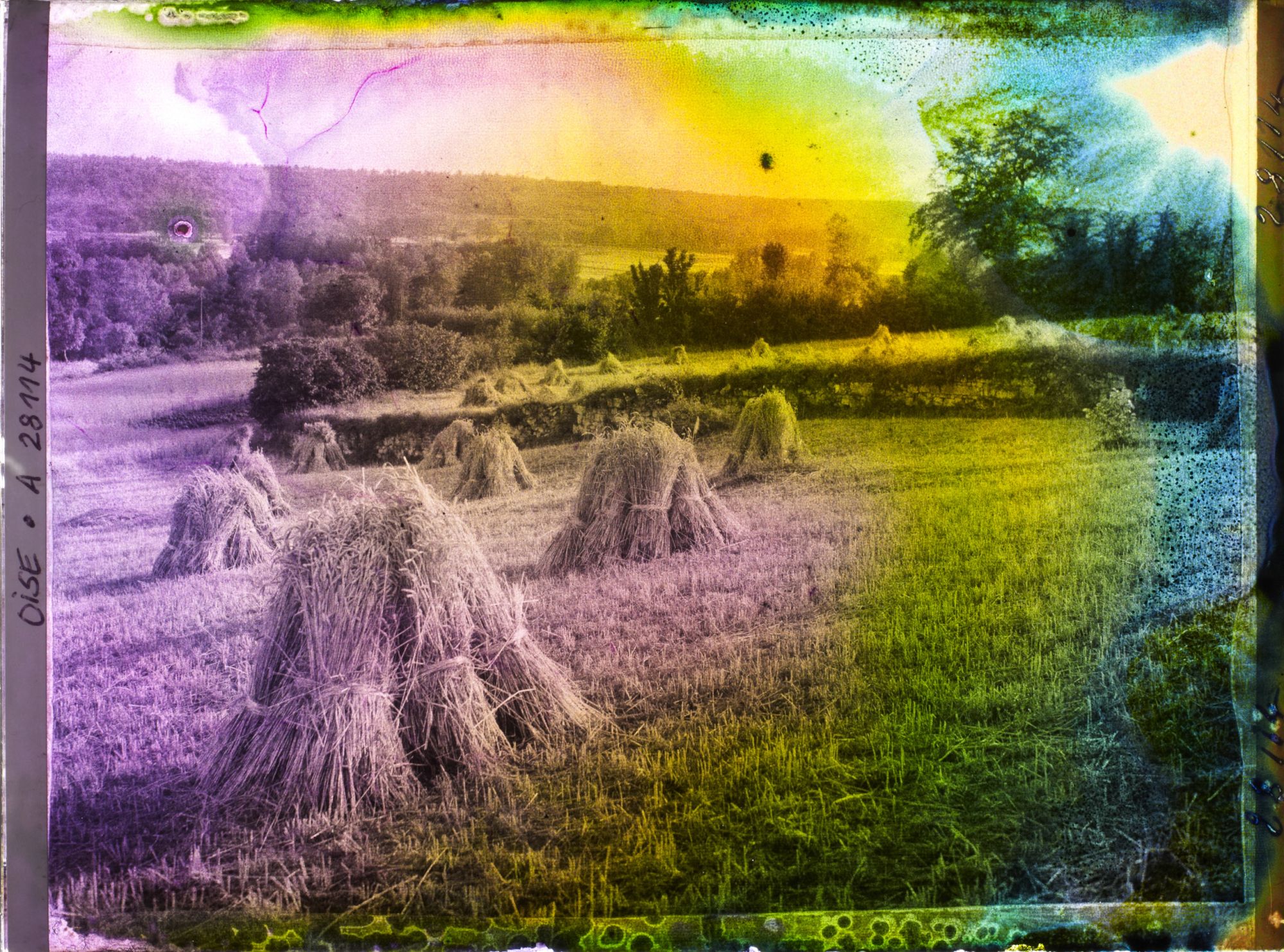 Image représentant France, Tracy-le-Val, Vue panoramique s/ la Vallée de l'Aisne vers Lamotte