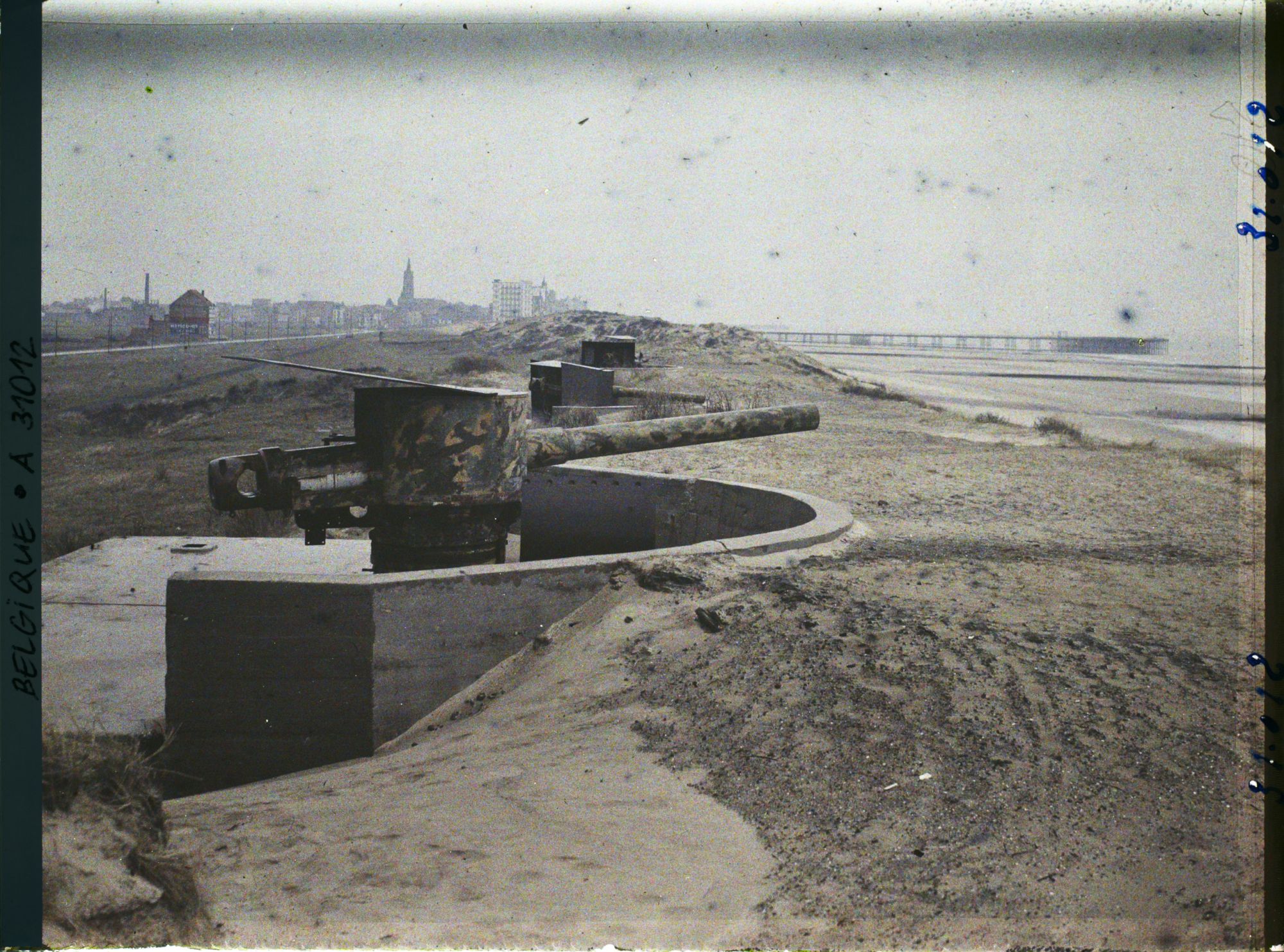 Image représentant Belgique, Blankenberghe, La batterie de Kaiserin