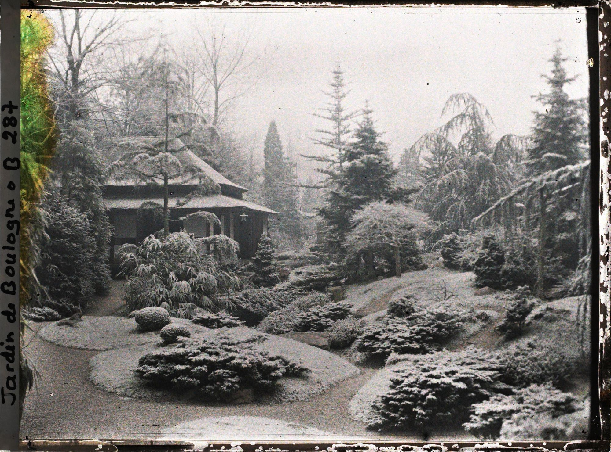 Image représentant Effet de neige dans le " village japonais "