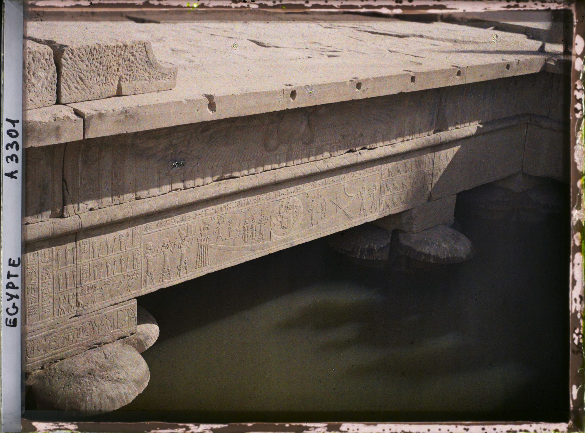 Image représentant Frise du temple immergé d'Isis