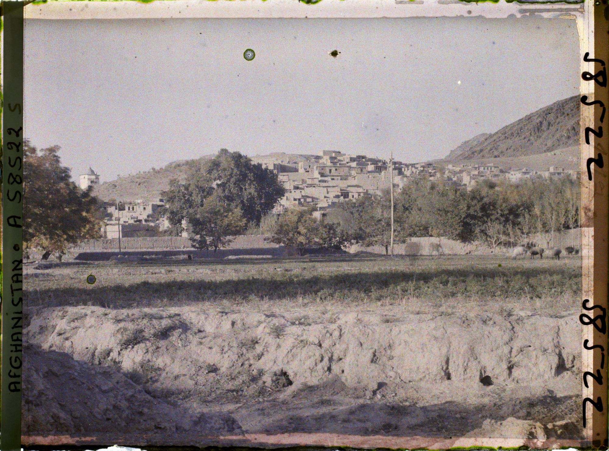 Image représentant Afghanistan, Tchil-zou-Toun, Le Village vers la Villa Royale