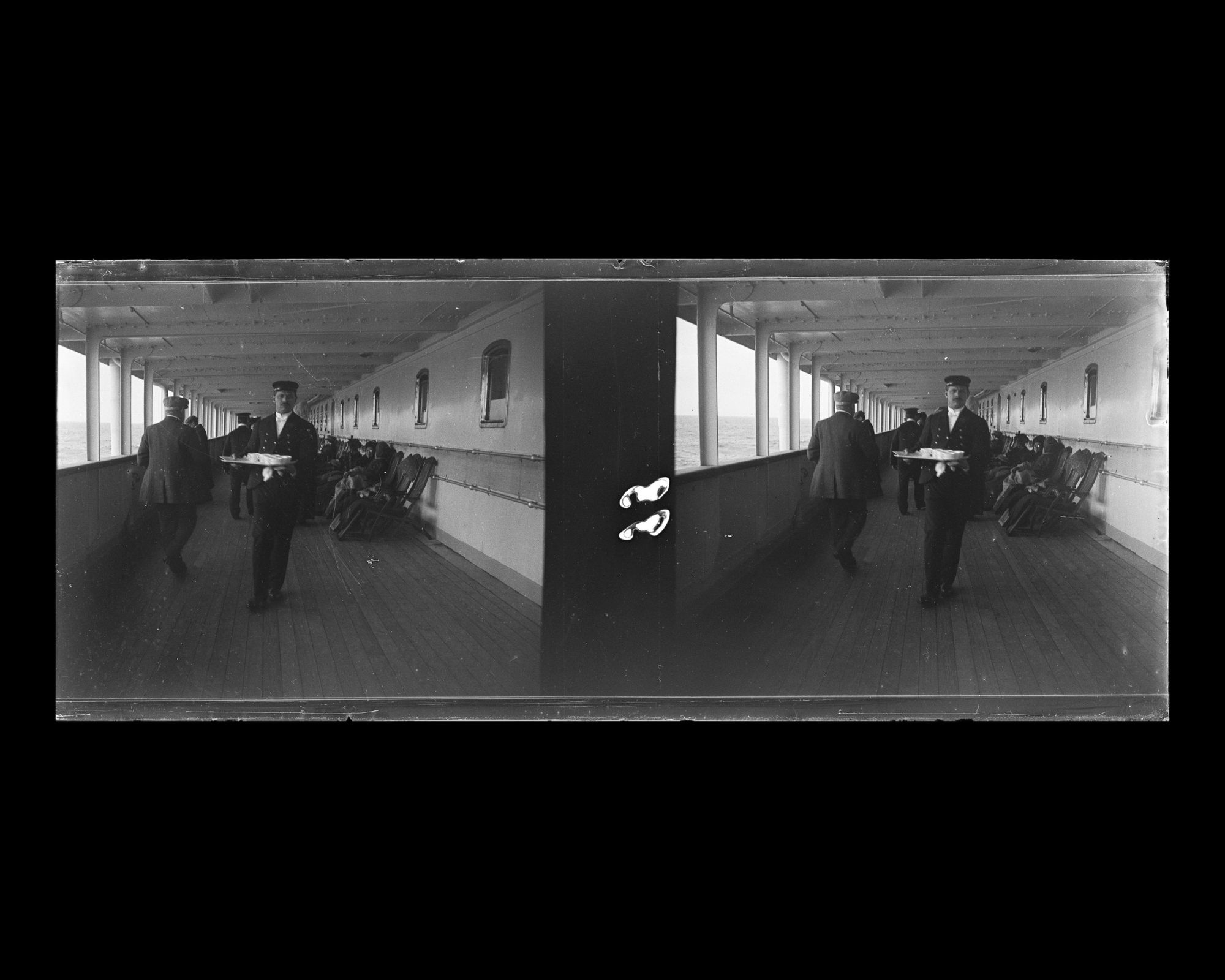 Image représentant L'animation dans la coursive des 1eres classes