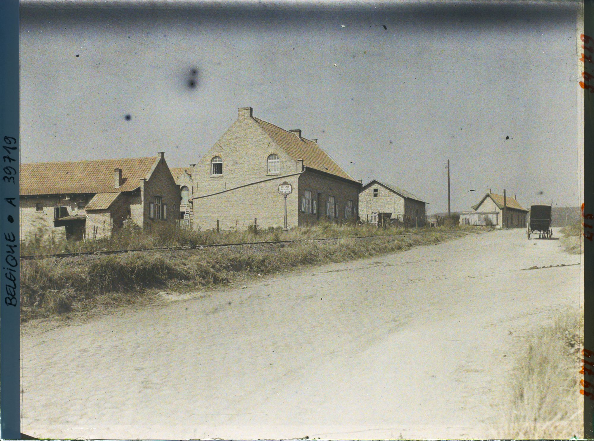 Image représentant Belgique, Dranoutre, Groupe de maisons