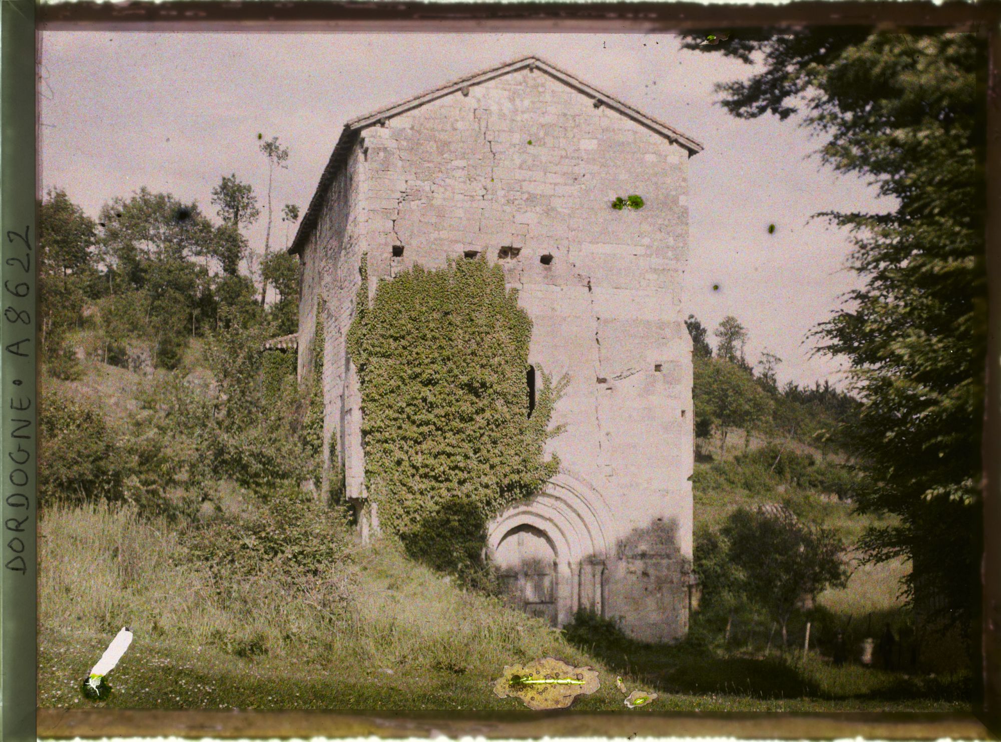 Image représentant France, Périgueux, Ancienne abbaye de Merlande façade principale