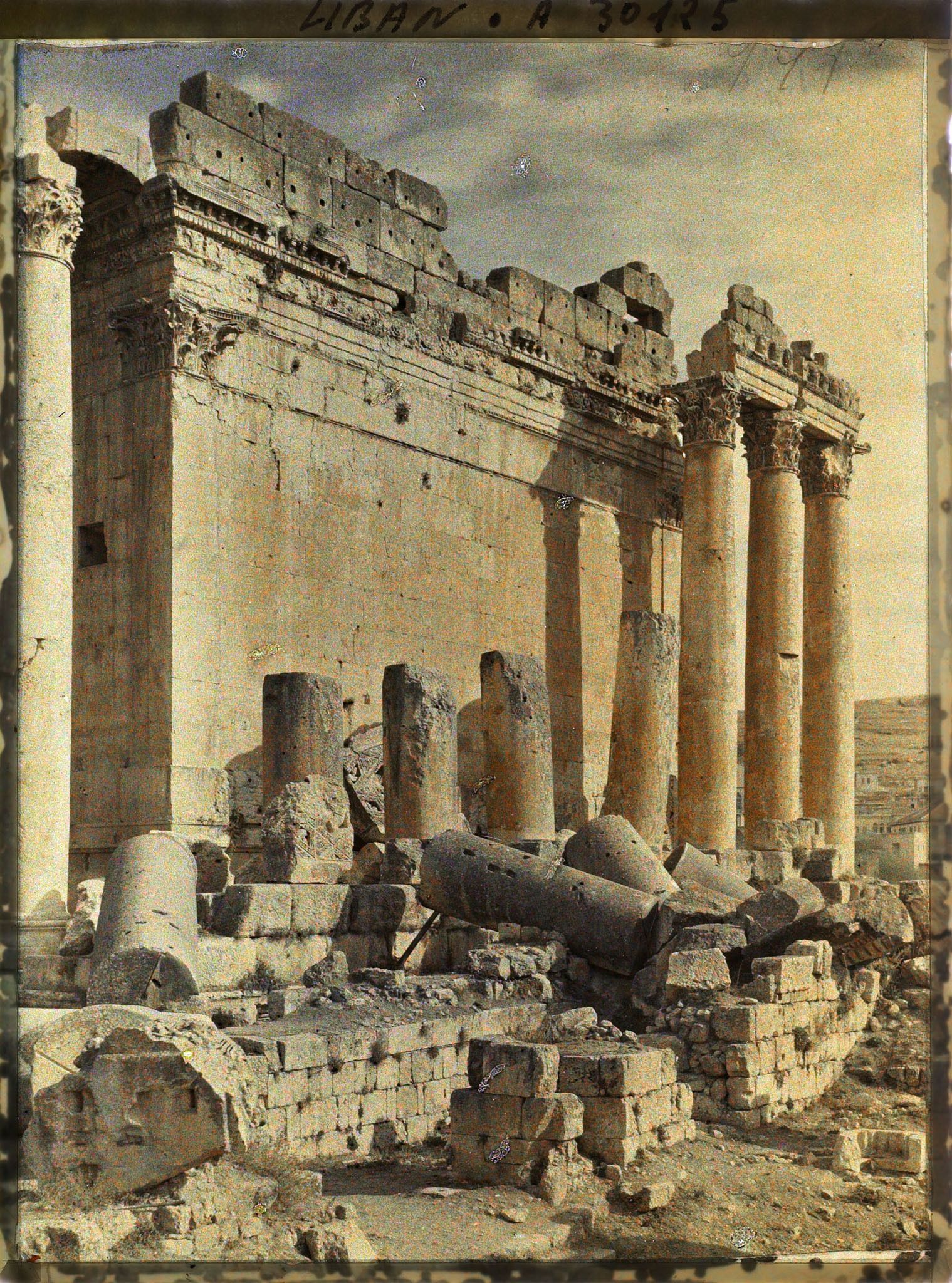 Image représentant Péristyle ouest du Temple dit de Bacchus