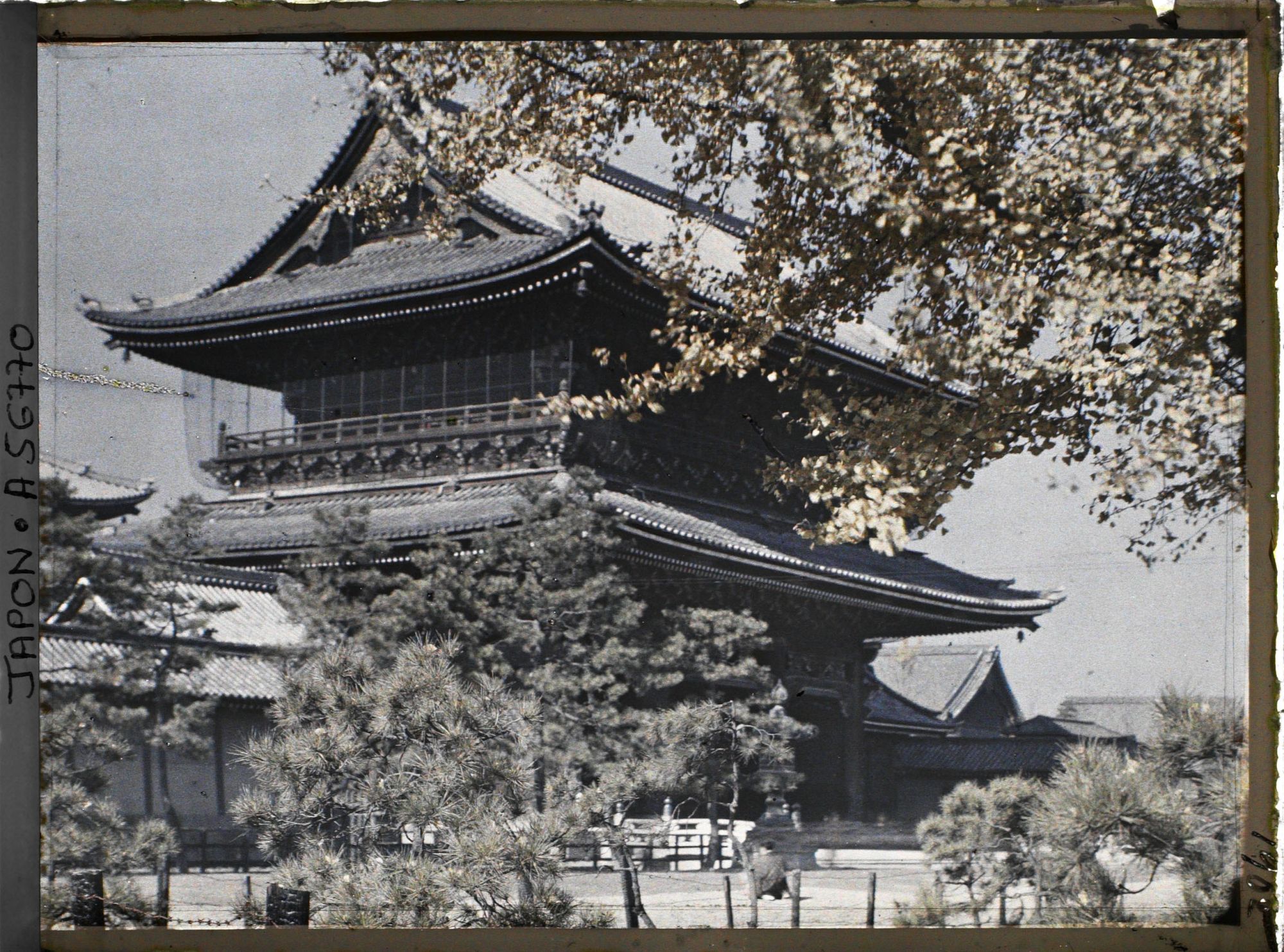 Image représentant Temple Higashi-Hongan-ji : la Goei-dô-mon ("porte du fondateur")