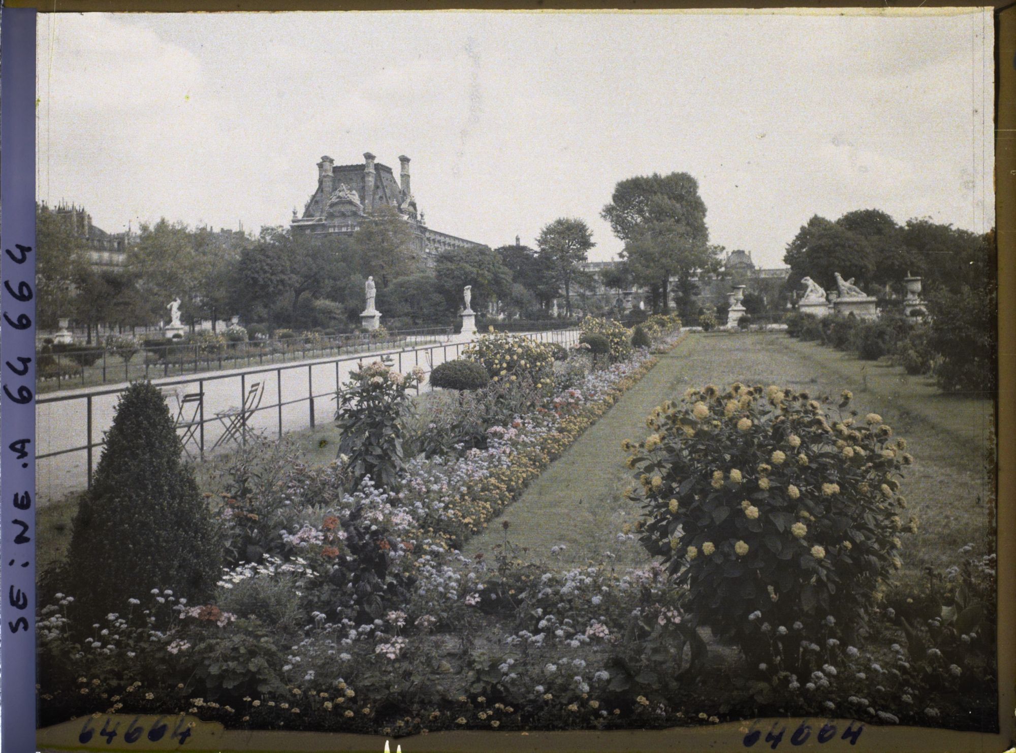 Image représentant Le jardin des Tuileries