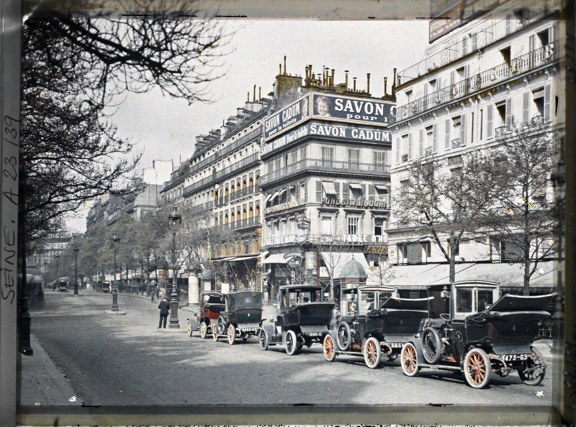 Image représentant Le boulevard Poissonnière à la hauteur du faubourg Montmartre
