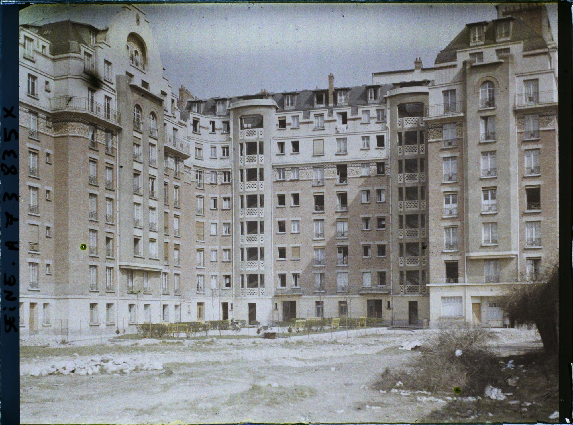 Image représentant Démolition des fortifications et reconstruction d'immeubles (HBM), porte d'Orléans
