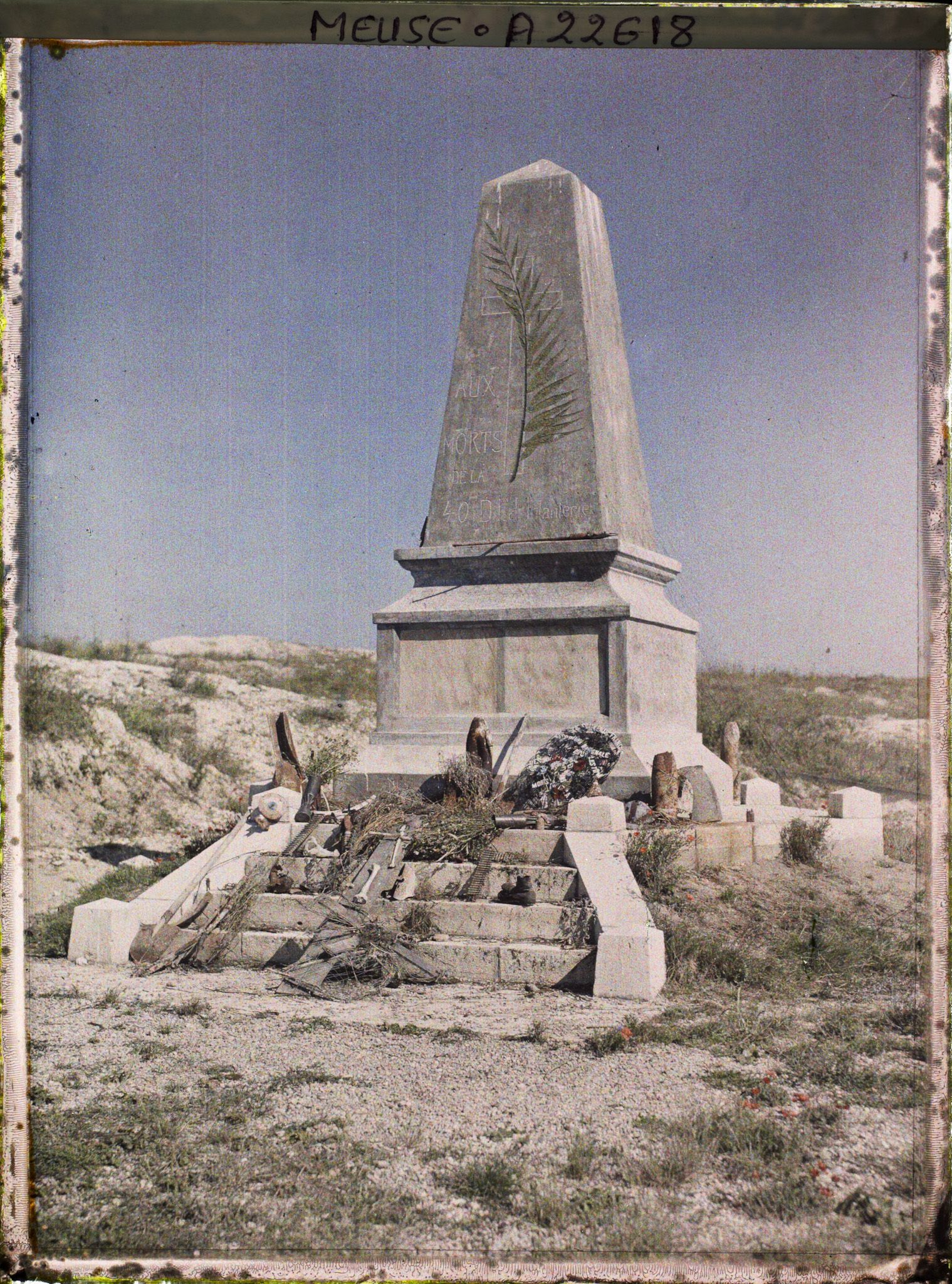 Image représentant France, , Monument aux Morts de la 40e D.I.